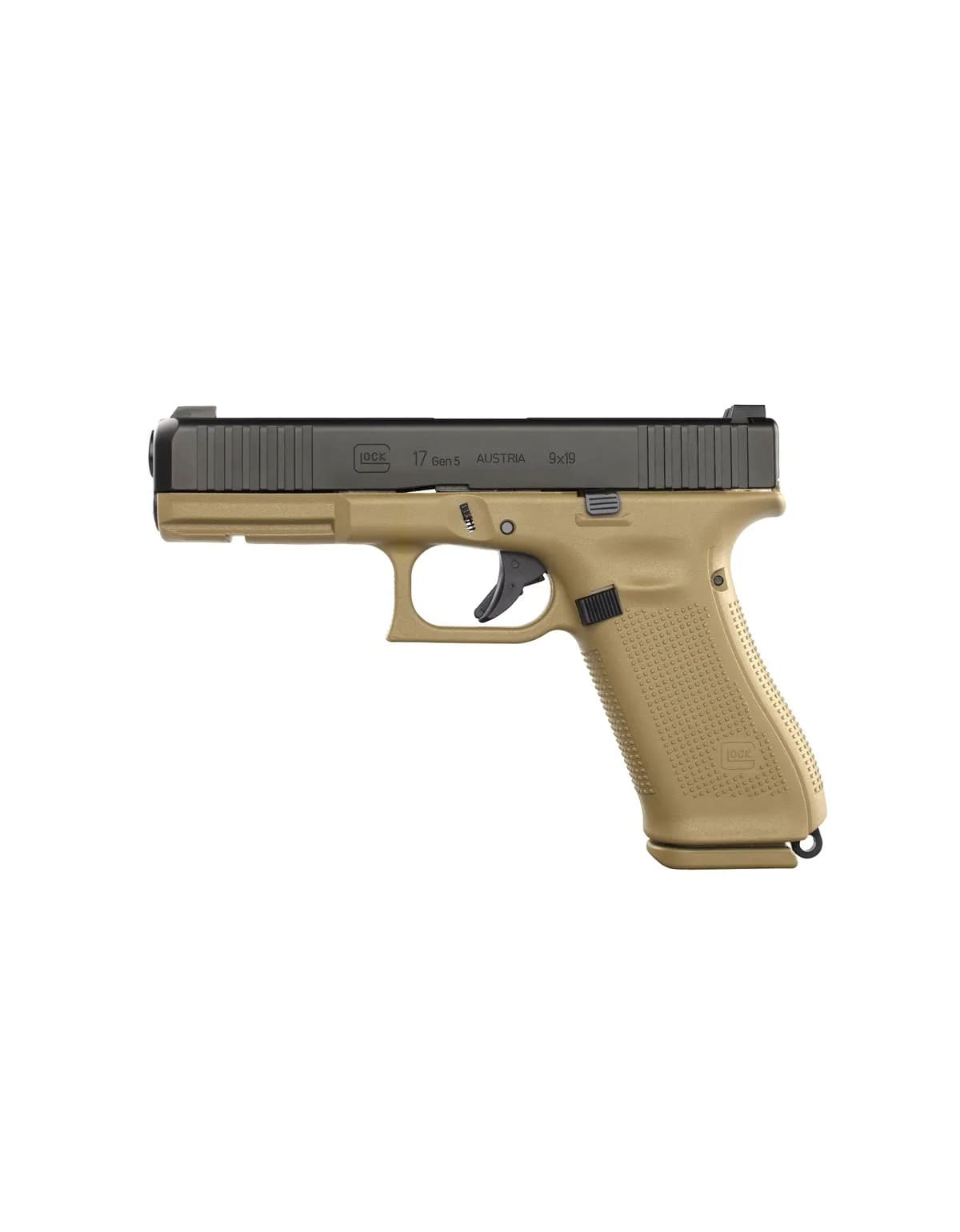 PISTOLET GLOCK 17 GEN 5 FR COYOTE "ARMÉE FRANÇAISE" CALIBRE : 9X19