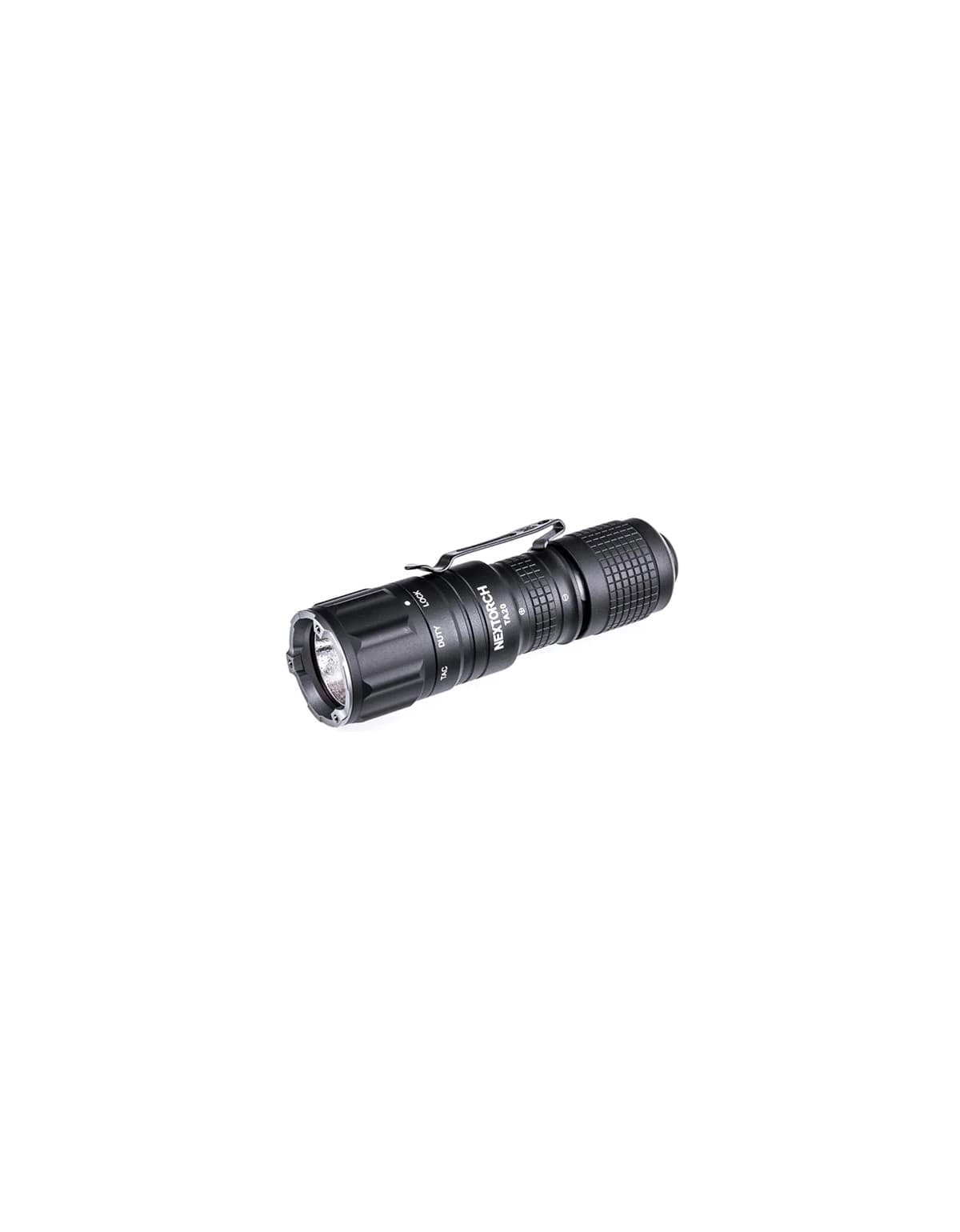 Lampe tactique compacte rechargeable TA20 - éclairage blanc - 1000 lumens