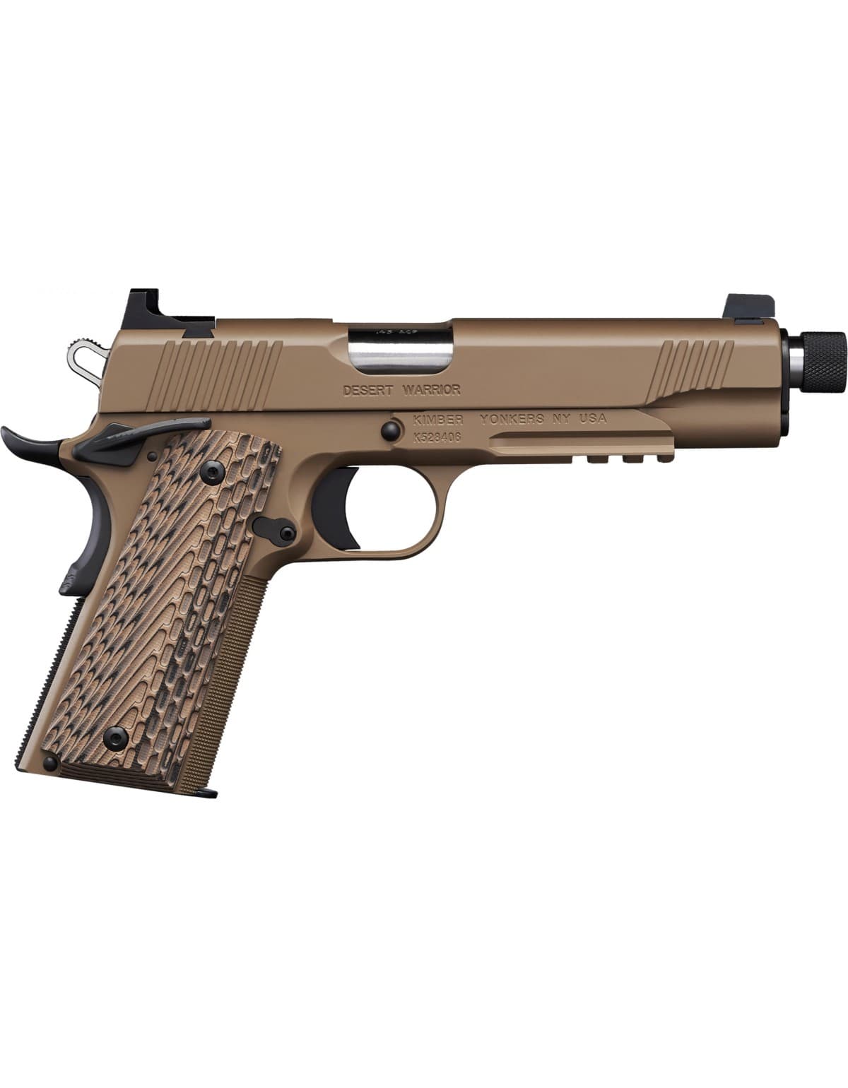 PISTOLET KIMBER DESERT WARRIOR TFS CAL : 45 ACP