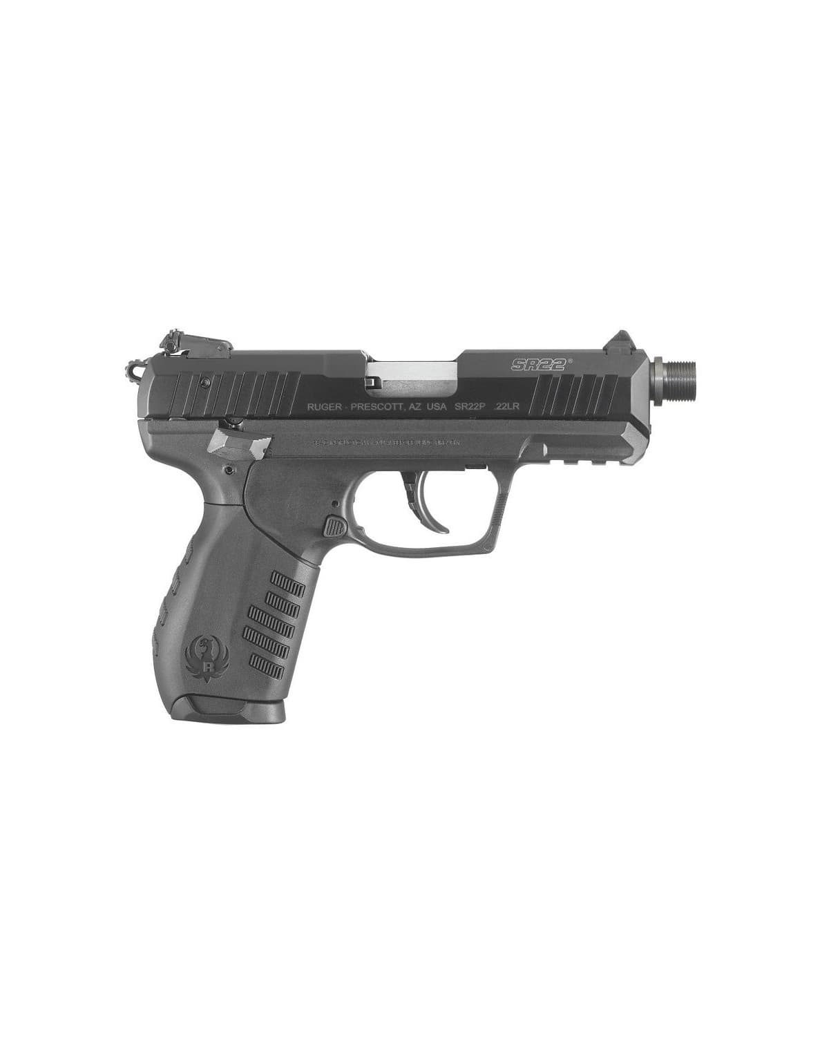 PISTOLET RUGER SR22PBT CANON FILETE CAL: 22LR