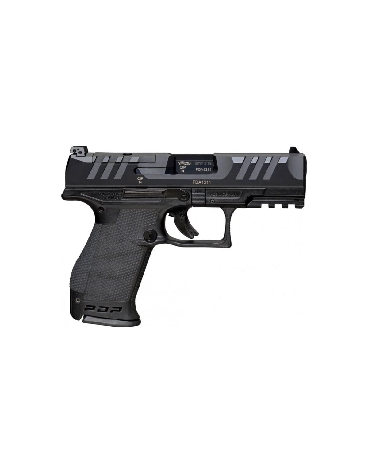 PISTOLET WALTHER PDP COMPACT 4" CAL : 9 X 19 (9MM LUGER)