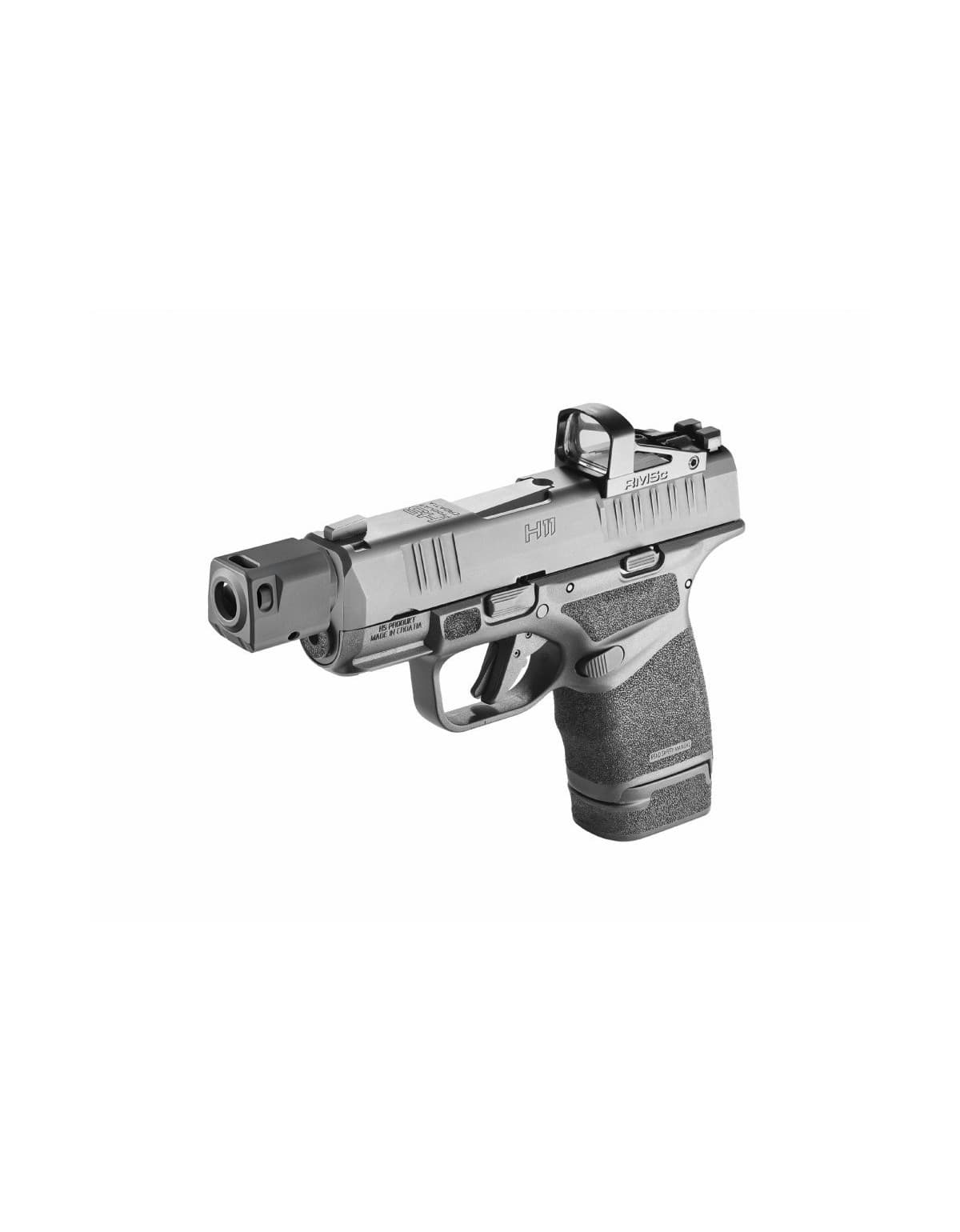 PISTOLET HS-PRODUKT H-11 OSP COMP BLACK FILETEE CAL :  9 X 19 (9MM LUGER)