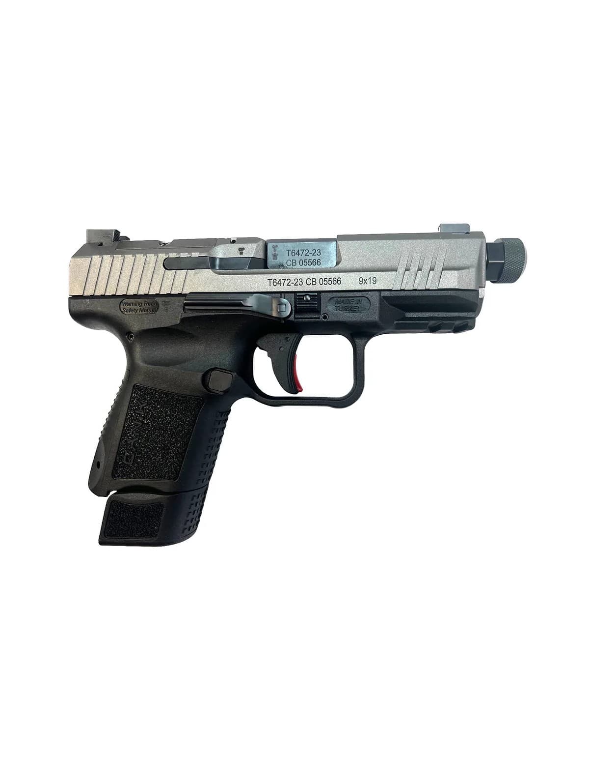 PISTOLET TP9 SUB ELITE CUSTOM TUNGSTEN FILETEE CAL : 9X19