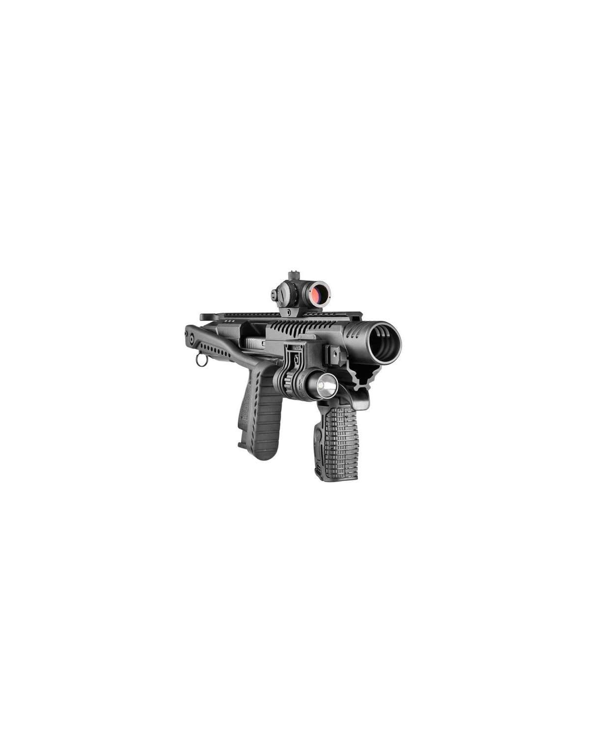 POIGNÉE KPOS POUR PISTOLET POUR GLOCK 21 (AVEC POIGNÉE AVANT ET BRETELLE)