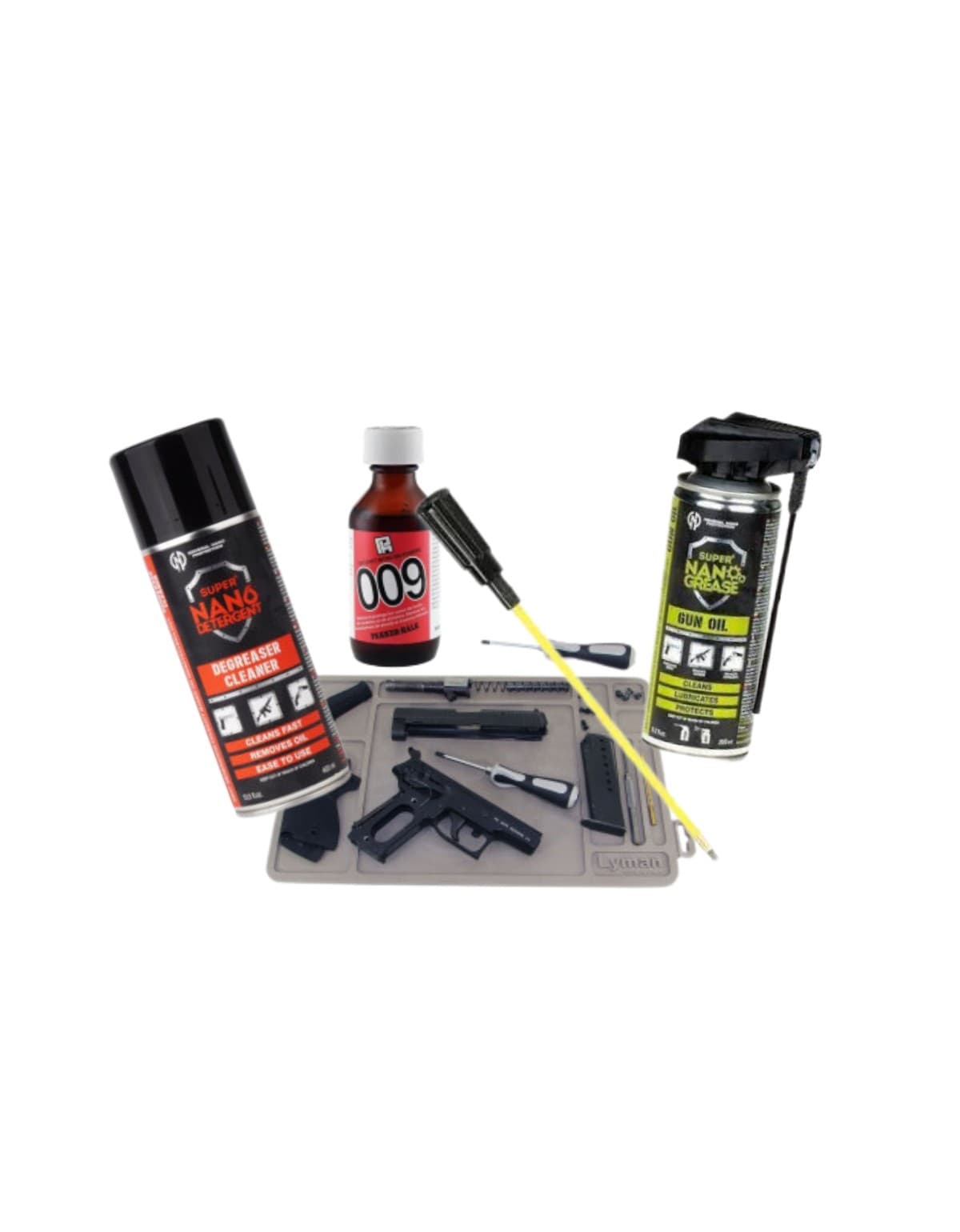 STARTER PACK D'ENTRETIEN ARME DE POING