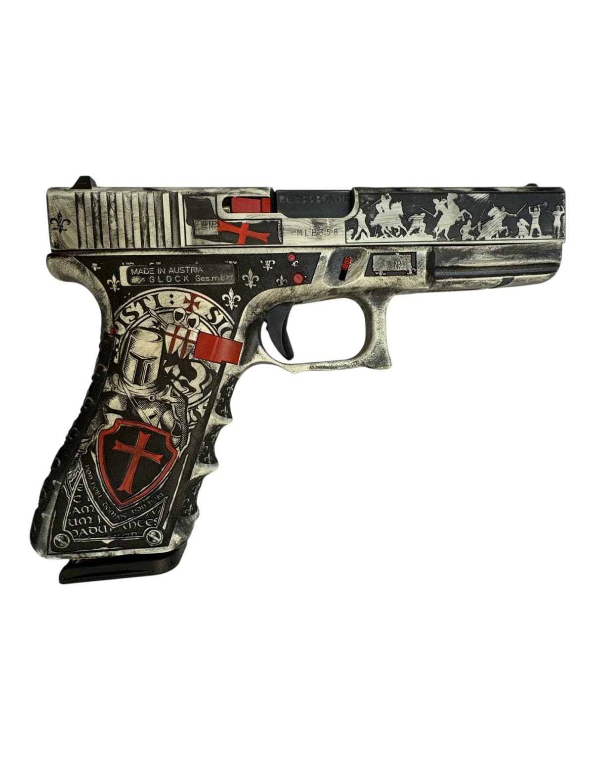 GLOCK 17 GEN 3  GRAVURE TEMPLIER CAL 9X19 PARA OCCASION