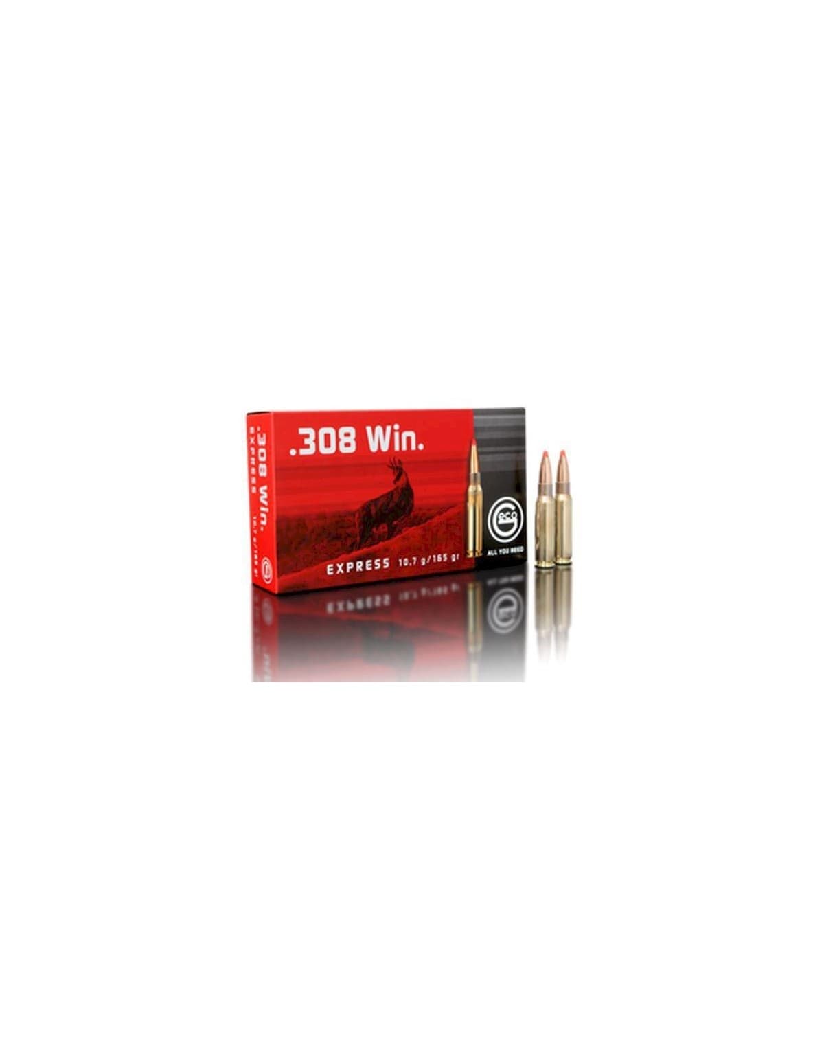 MUNITION GECO 308 SEMI BLINDEE 170GR SP