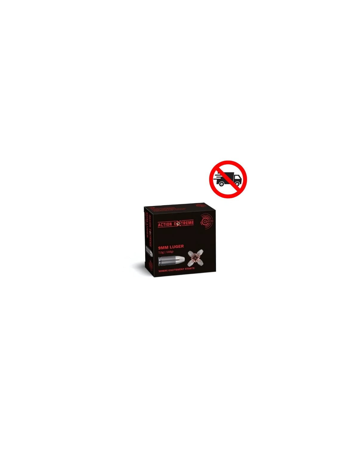 MUNITION GECO 9MM LUGER ACTION EXTREME 108 X20