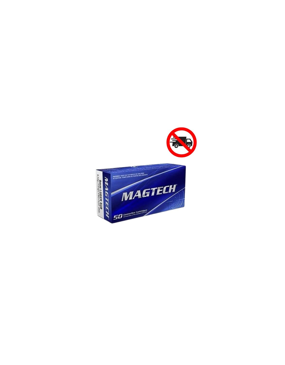 MUNITION SB 9X19 147GR SUBSONIC