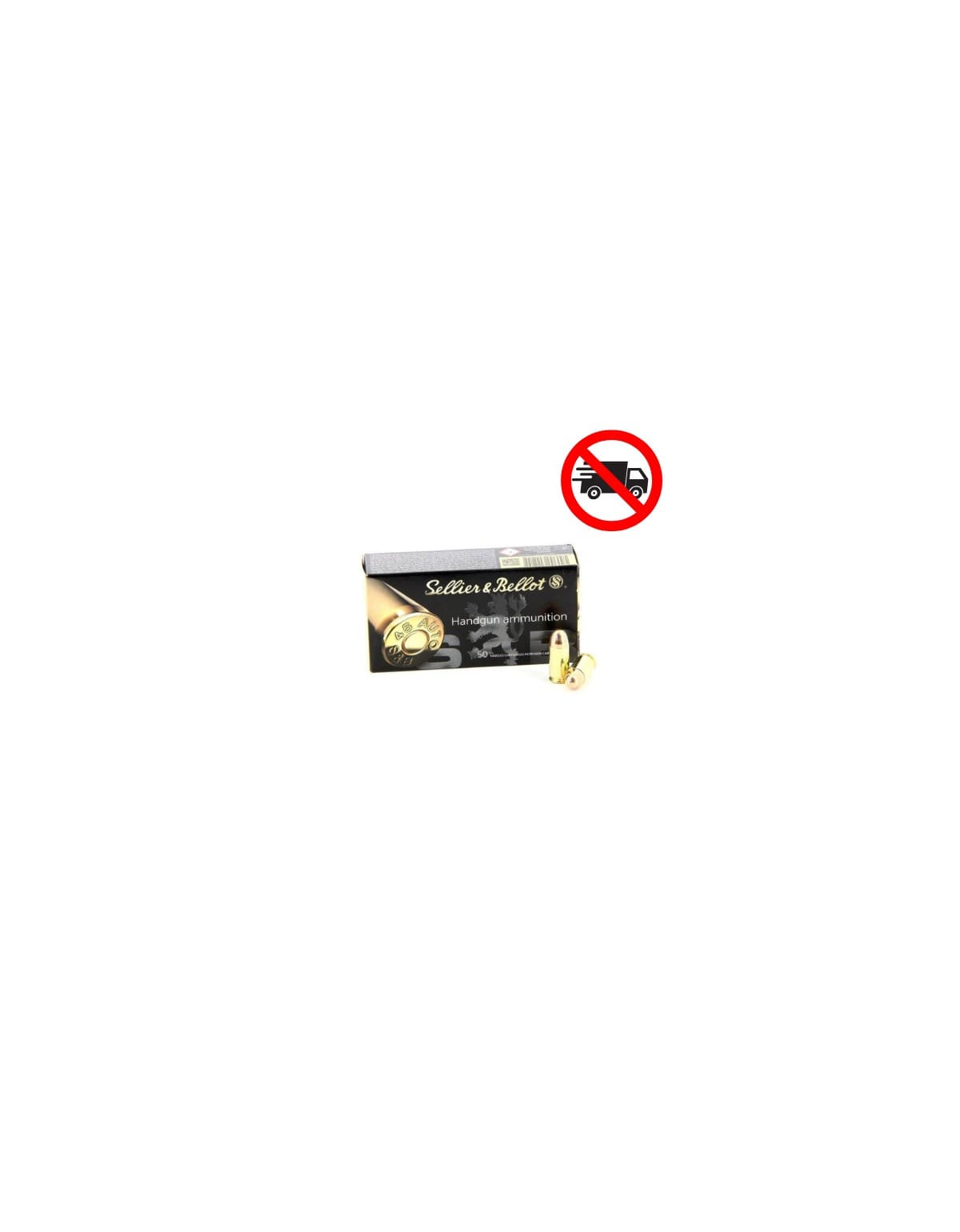 MUNITION SB 45 ACP FMJ X50
