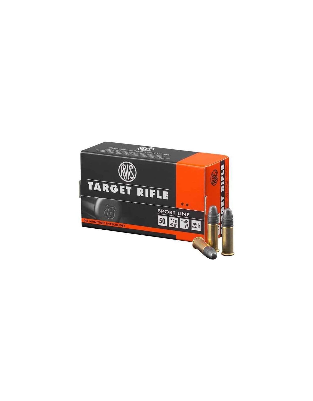 MUNITIONS RWS 22LR TARGET RIFLE X50