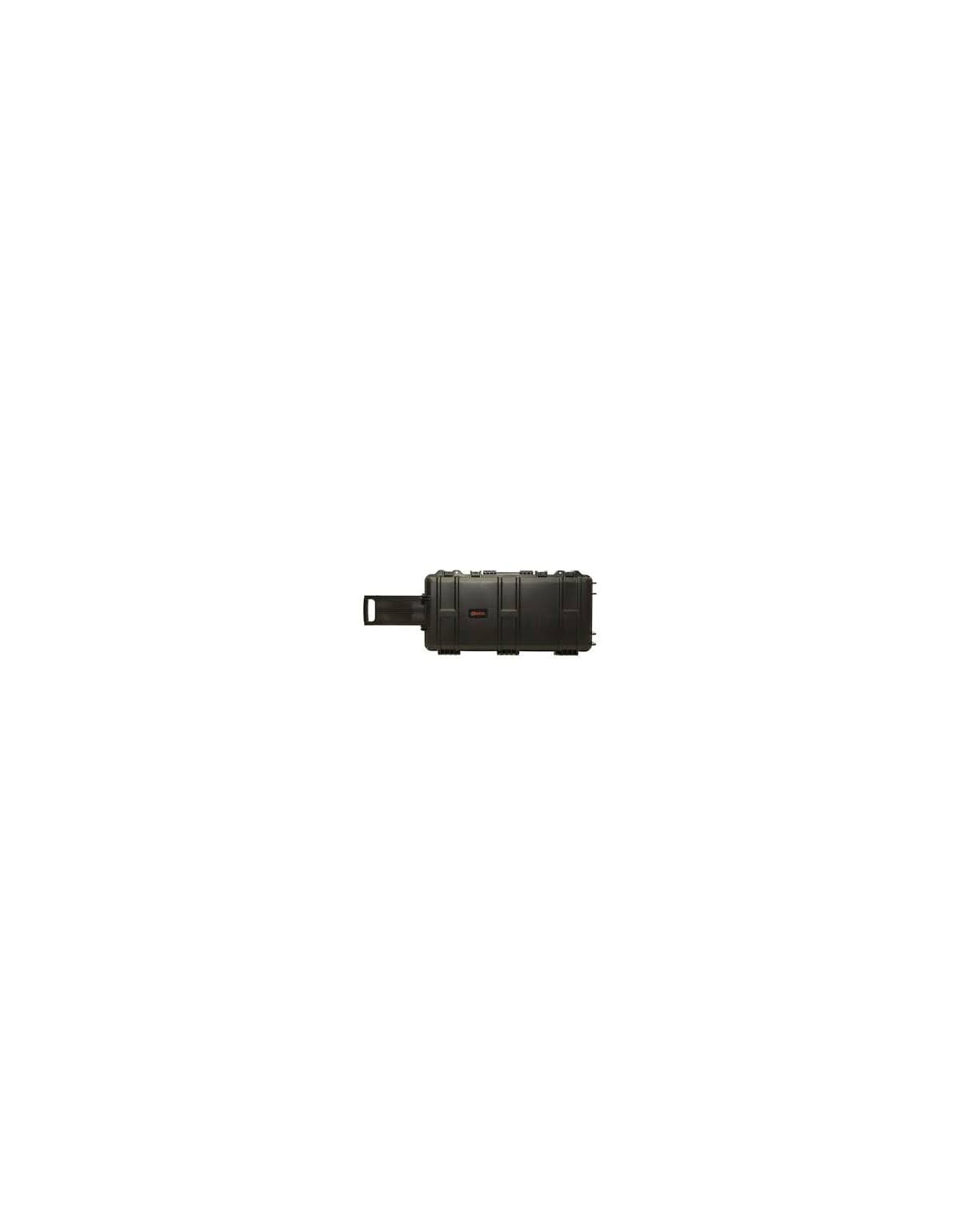 MALLETTE A ROULETTE NUPROL 75x33x13cm MOUSSE PRE DECOUPEE NOIR