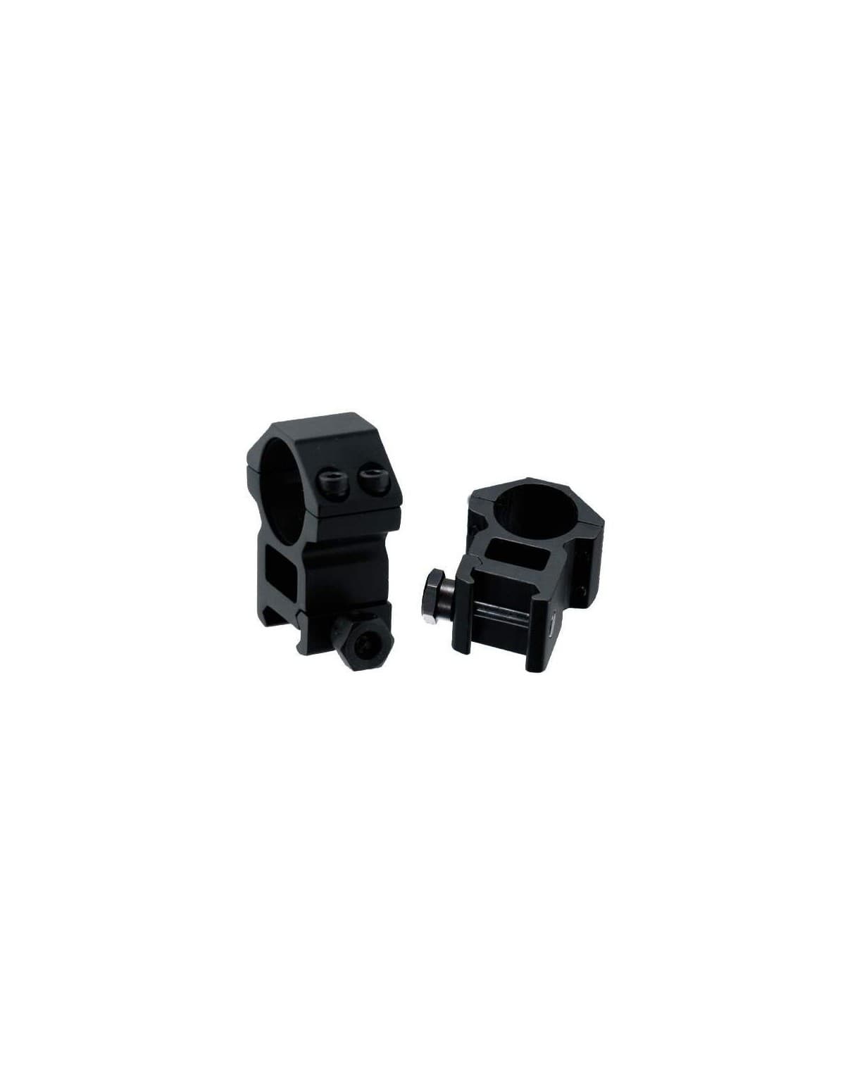 2X COLLIERS DE MONTAGE UTG DIA 25.4 RAIL 21MM PICATINNY WEAVER