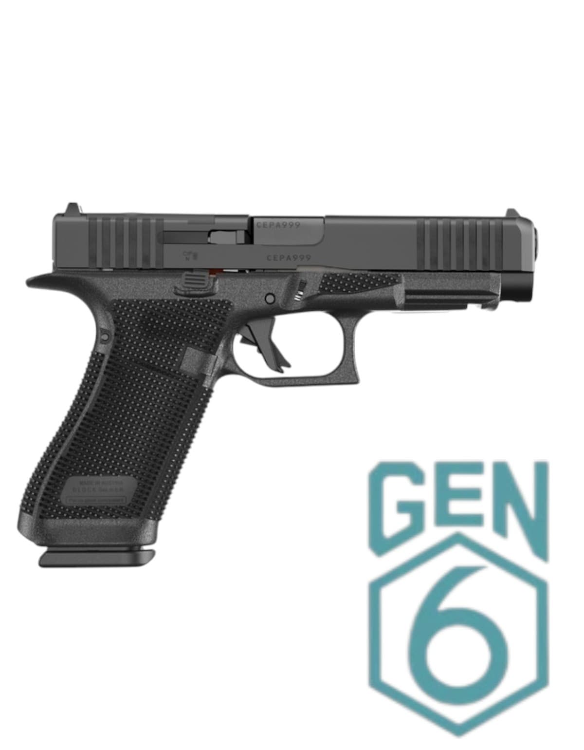 Pistolet GLOCK 17 Gen 6 FS cal.9x19