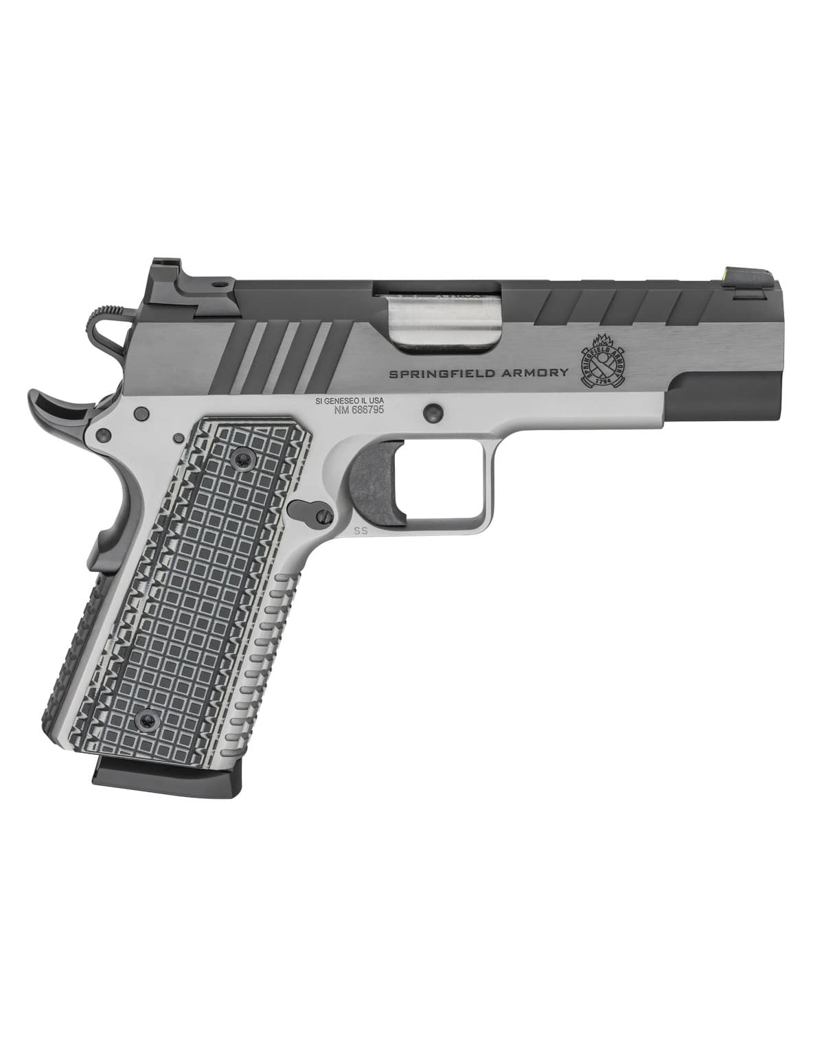 PISTOLET SPRINGFIELD ARMORY 1911 PISTOL EMISSARY CAL 45 ACP 4,25"