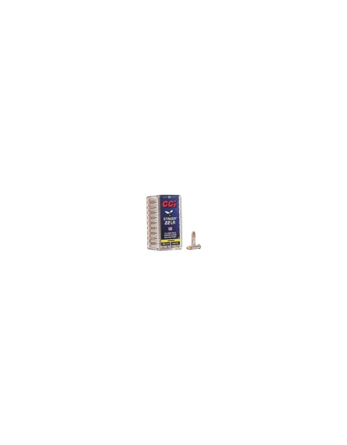 MUNITION CCI 22LR STINGER X 50