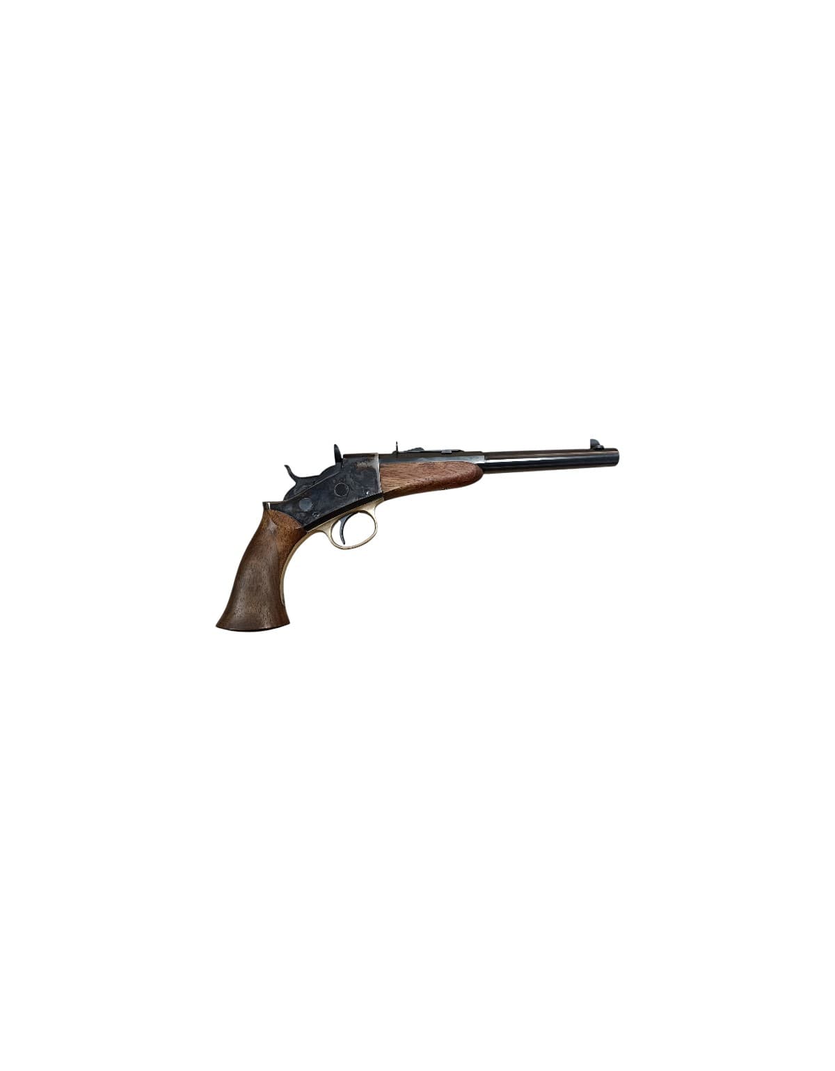 OCCASION PISTOLET UBERTI 1871 ROLLING BLOCK TARGET CALIBRE 22 LONG RIFLE