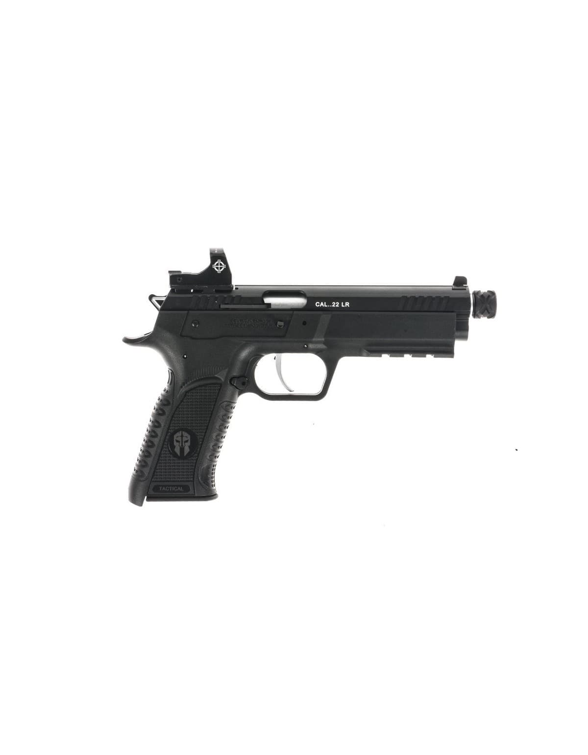 PISTOLET TANFOGLIO FORCE 22 TACTICAL CANON FILETE 1/2X28 OPTIC READY + SIGHTMARK