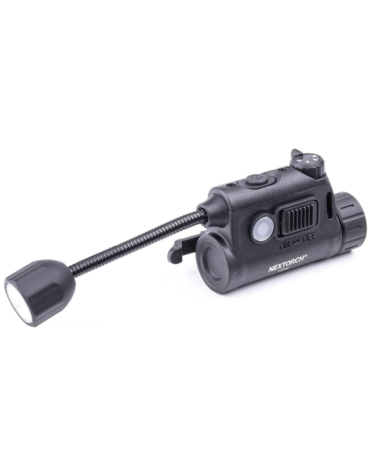 NEXTORCH LAMPE DE CASQUE STAR RAIL ARC NOIR 1X AA IPX4