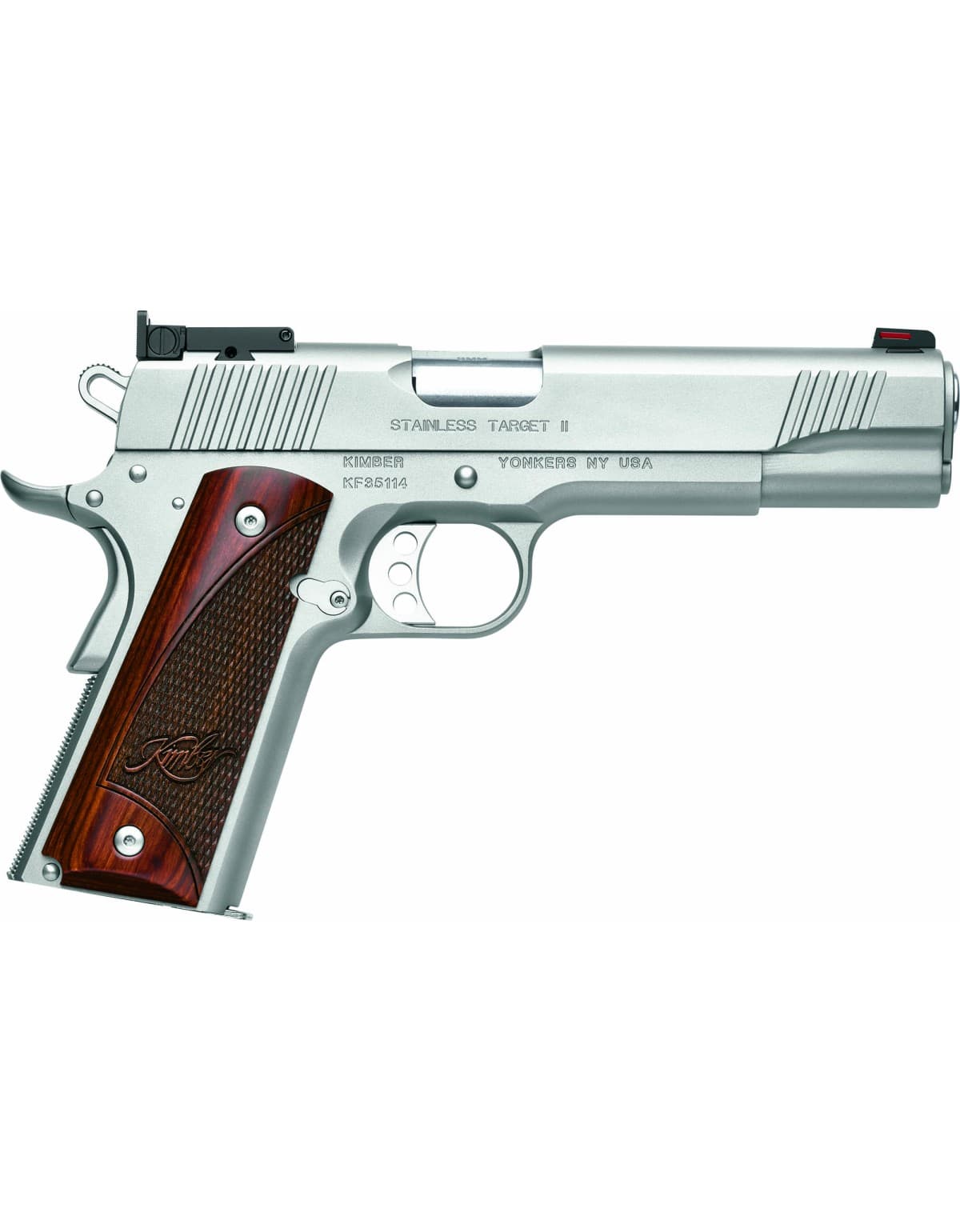 PISTOLET KIMBER STAINLESS TARGET II CALIBRE 45 ACP