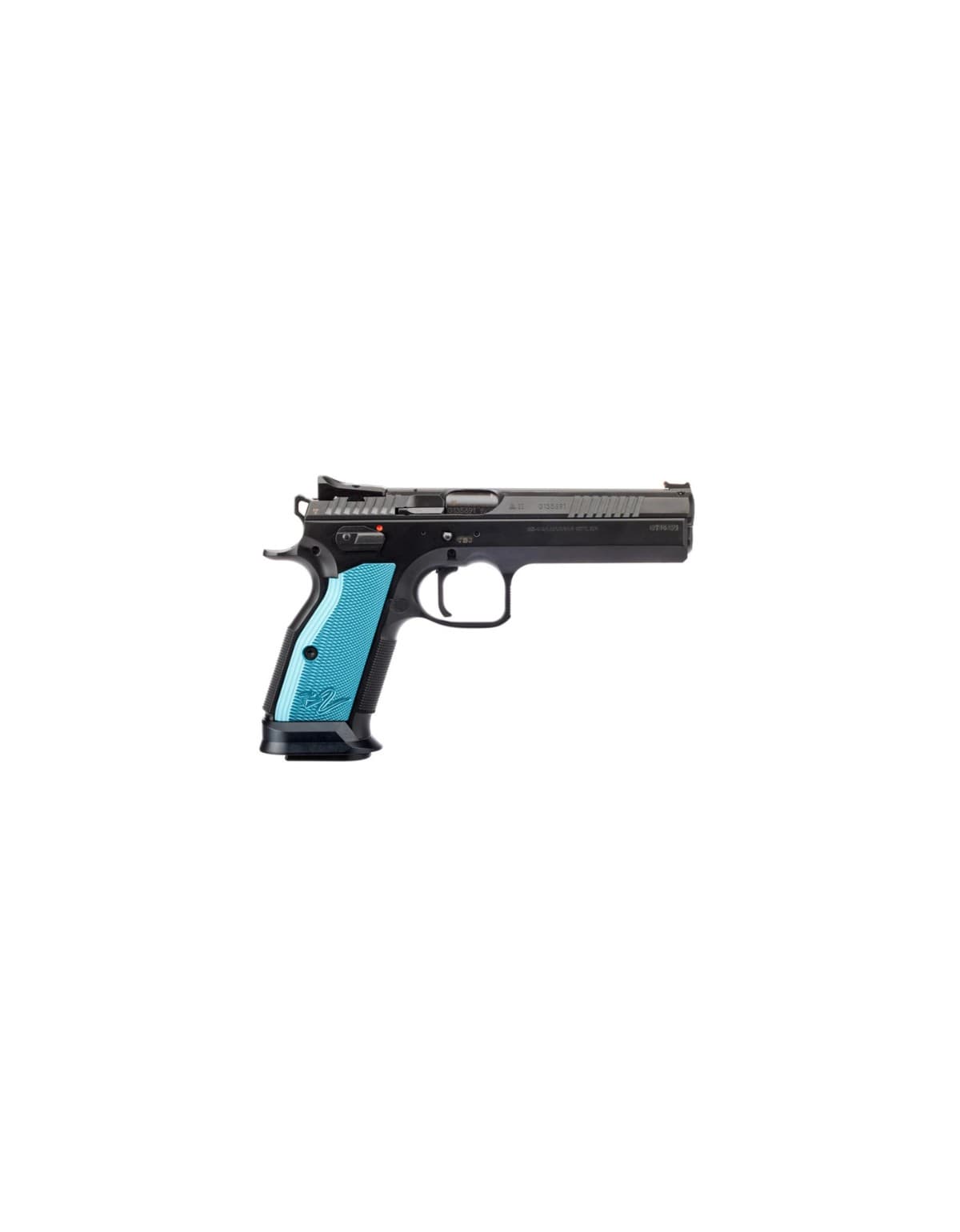 PISTOLET CZ TACTICAL SPORT TS 2 ENTRY ALU BLEU CAL : 9X19