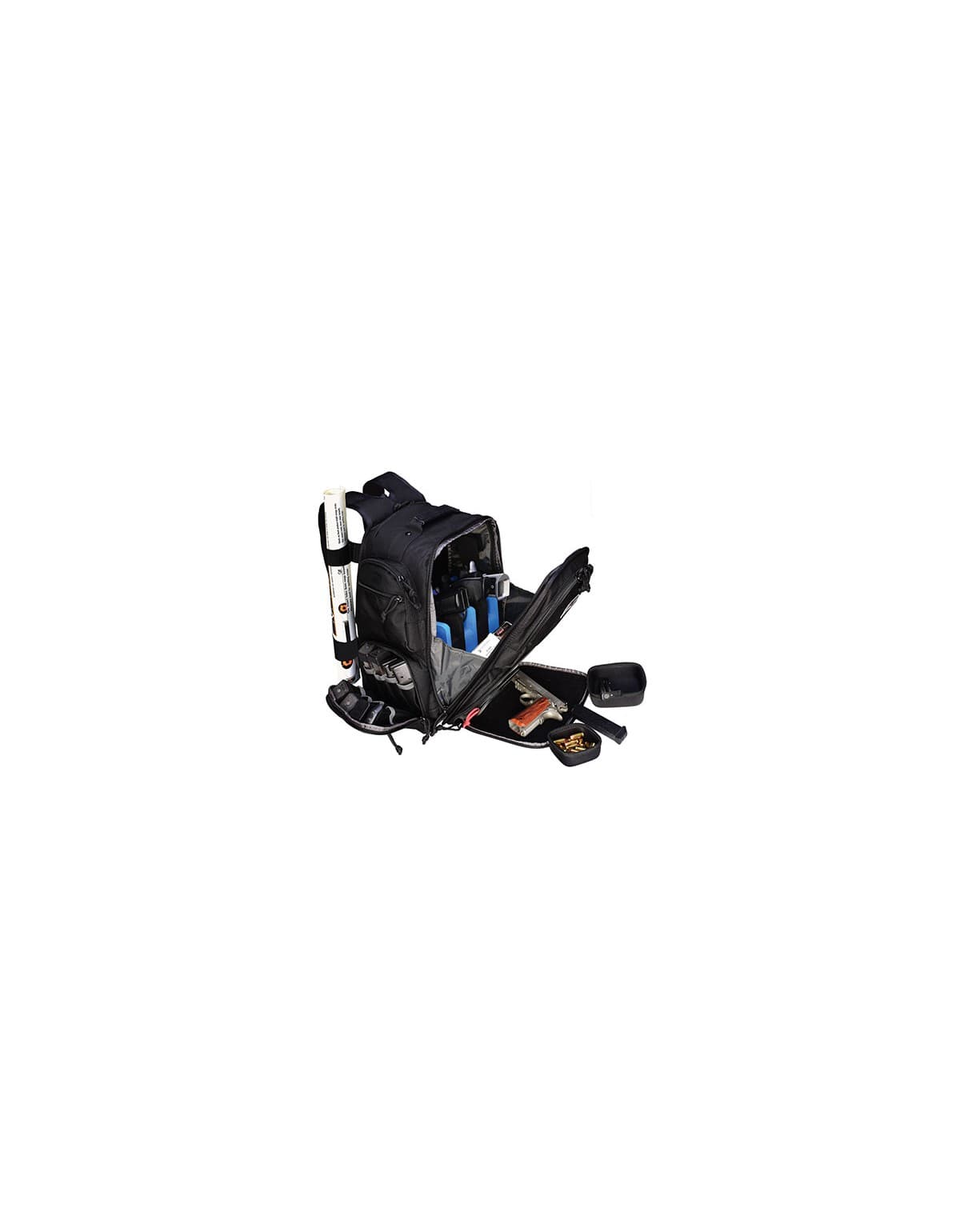 GPS SAC A DOS DE TIR POUR ARME DE POING NOIR 5 ARMES EXECUTIVE