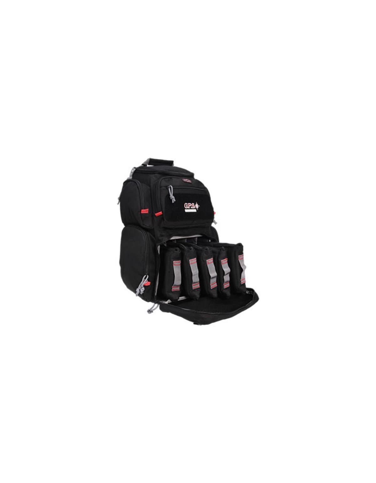 GPS SAC A DOS DE TIR POUR ARME DE POING NOIR 3 ARMES PISTOLERO