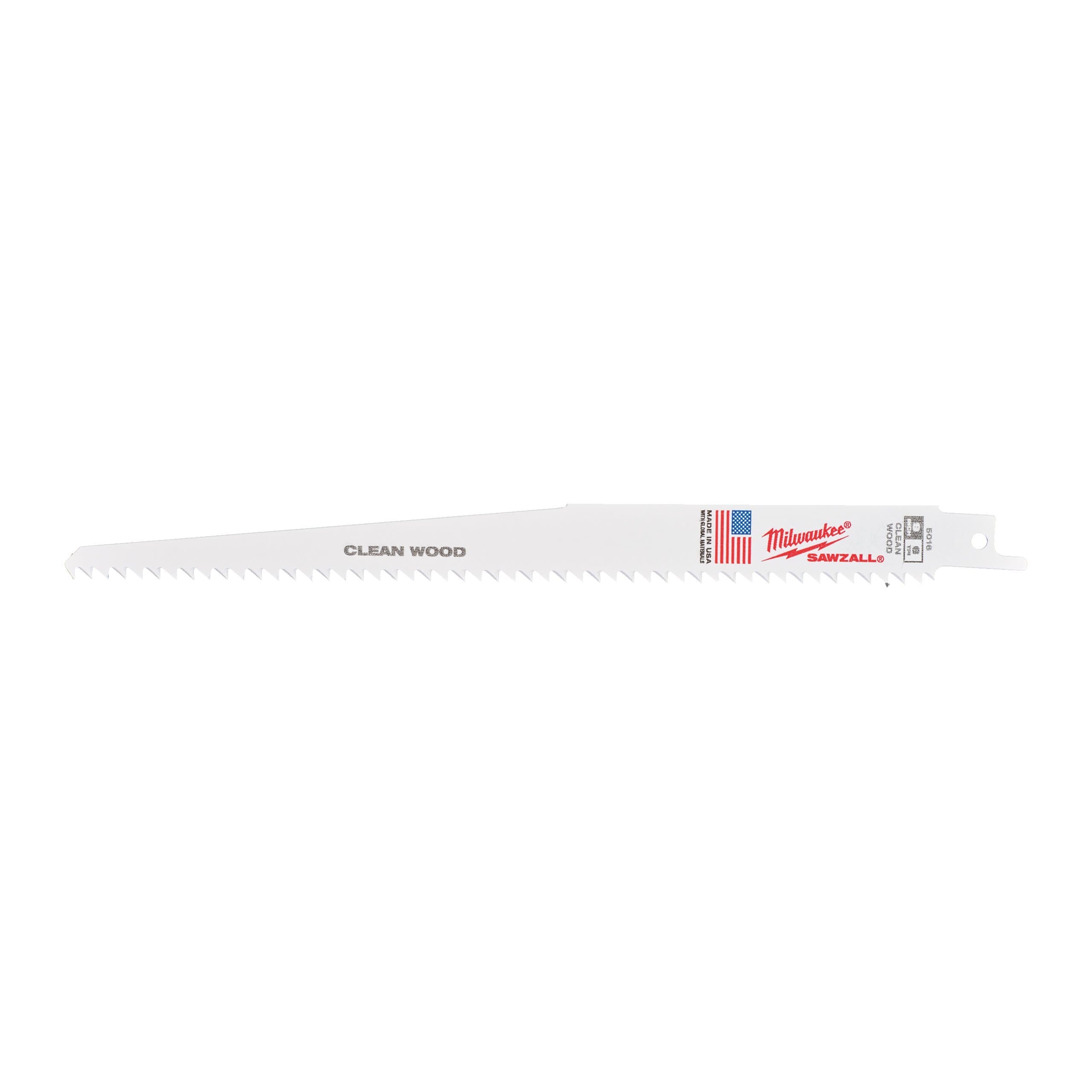 Milwaukee 230mm x 6 Tpi - 5 pc