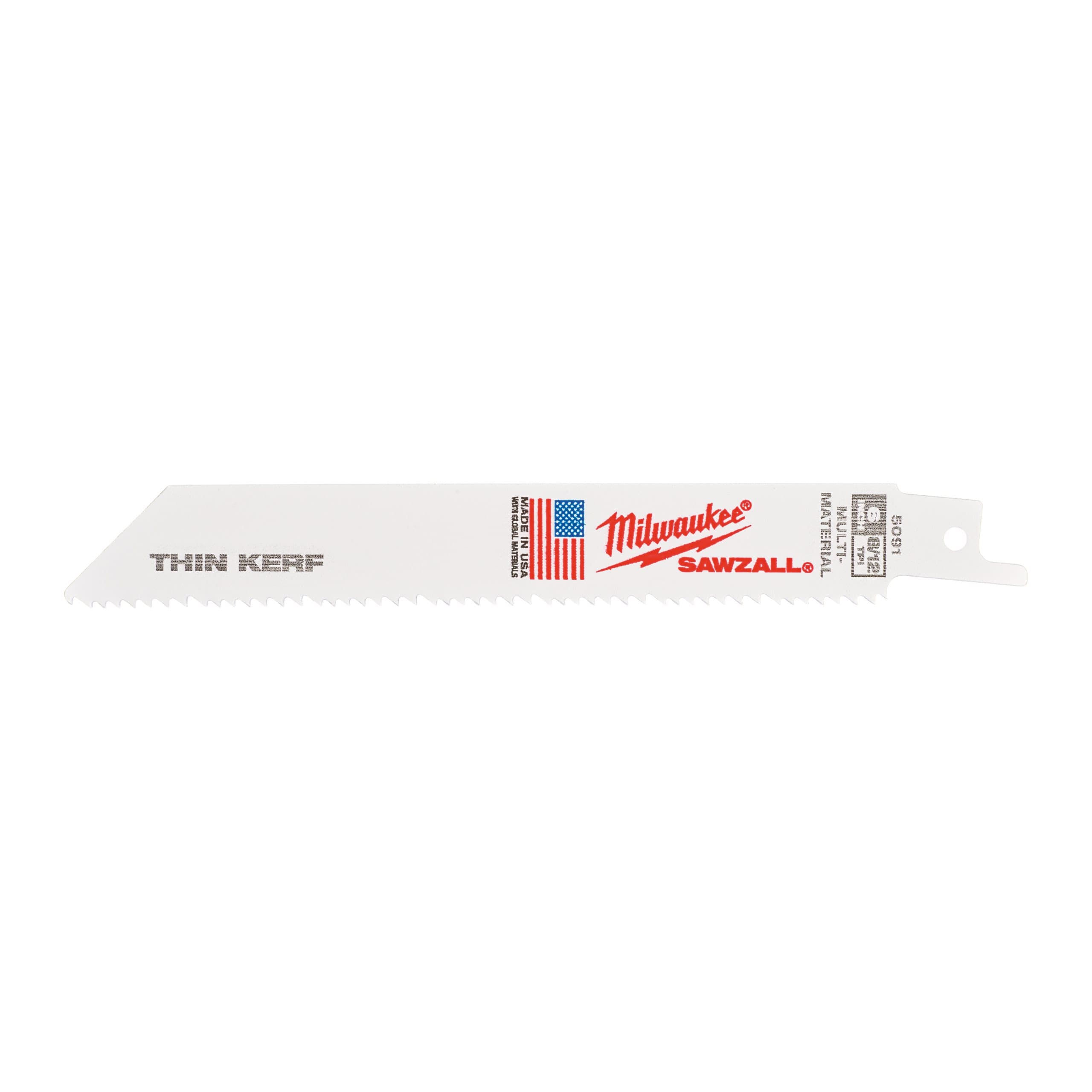 Milwaukee 150mm x 8 / 12 Tpi - 5 pc