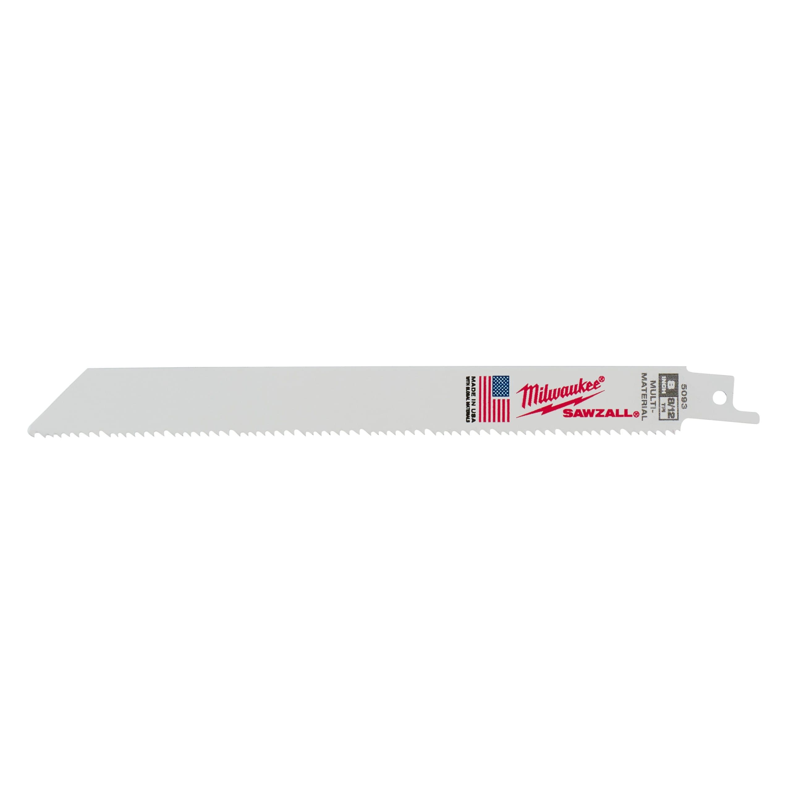 Milwaukee 200mm x 8 / 12 Tpi - 5 pc