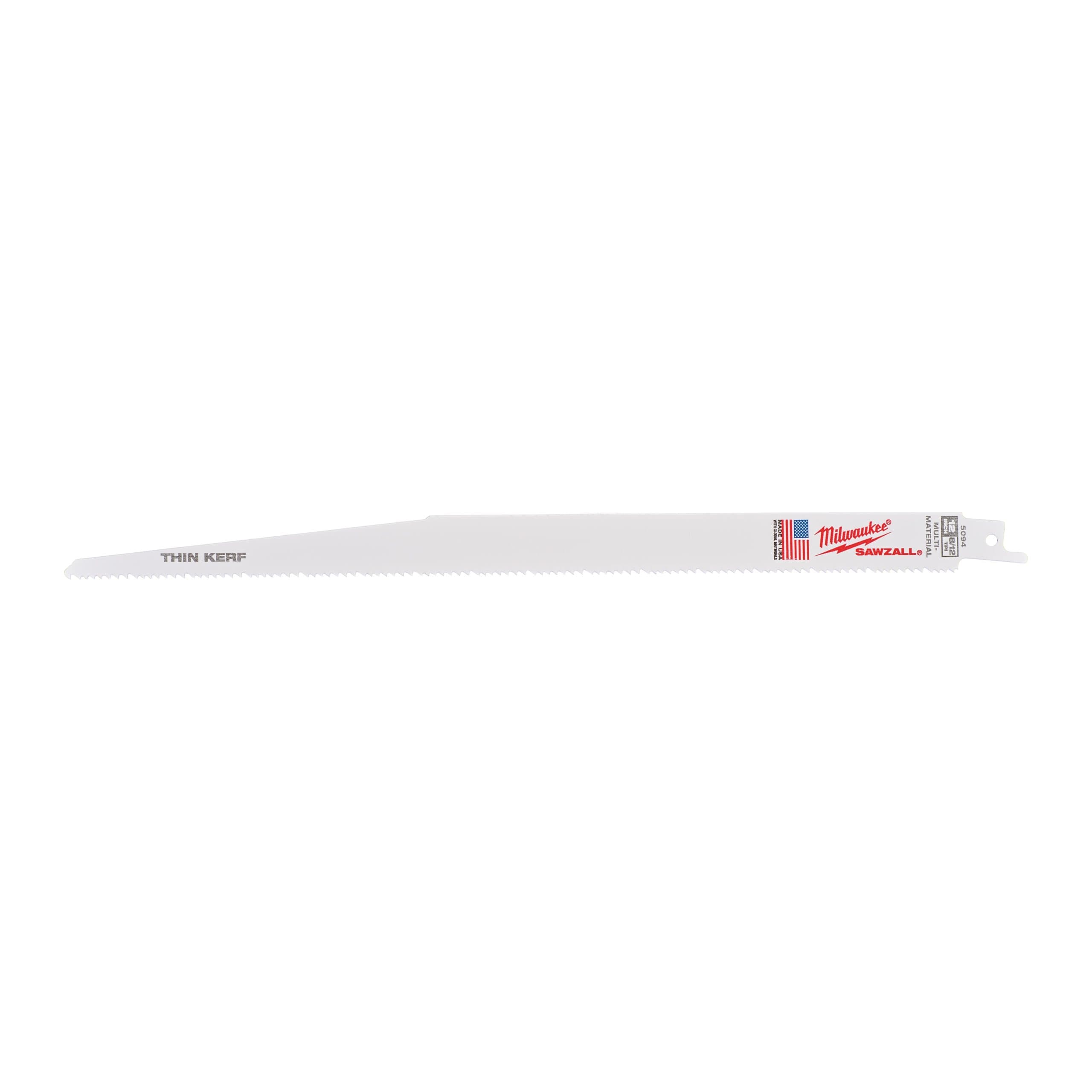 Milwaukee 300mm x 8 / 12 Tpi - 5 pc