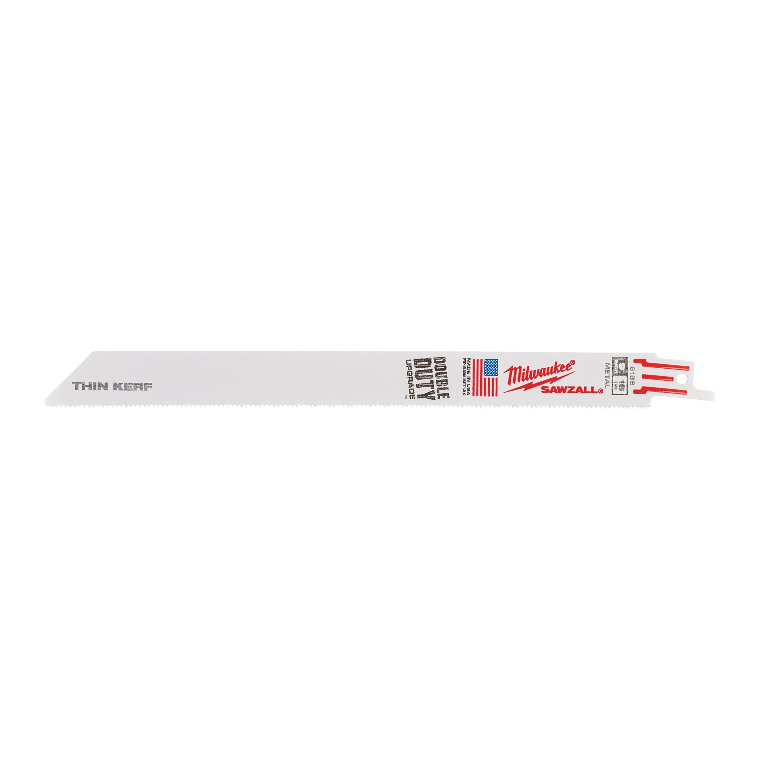 Milwaukee 230mm x 18 Tpi - 5 pc