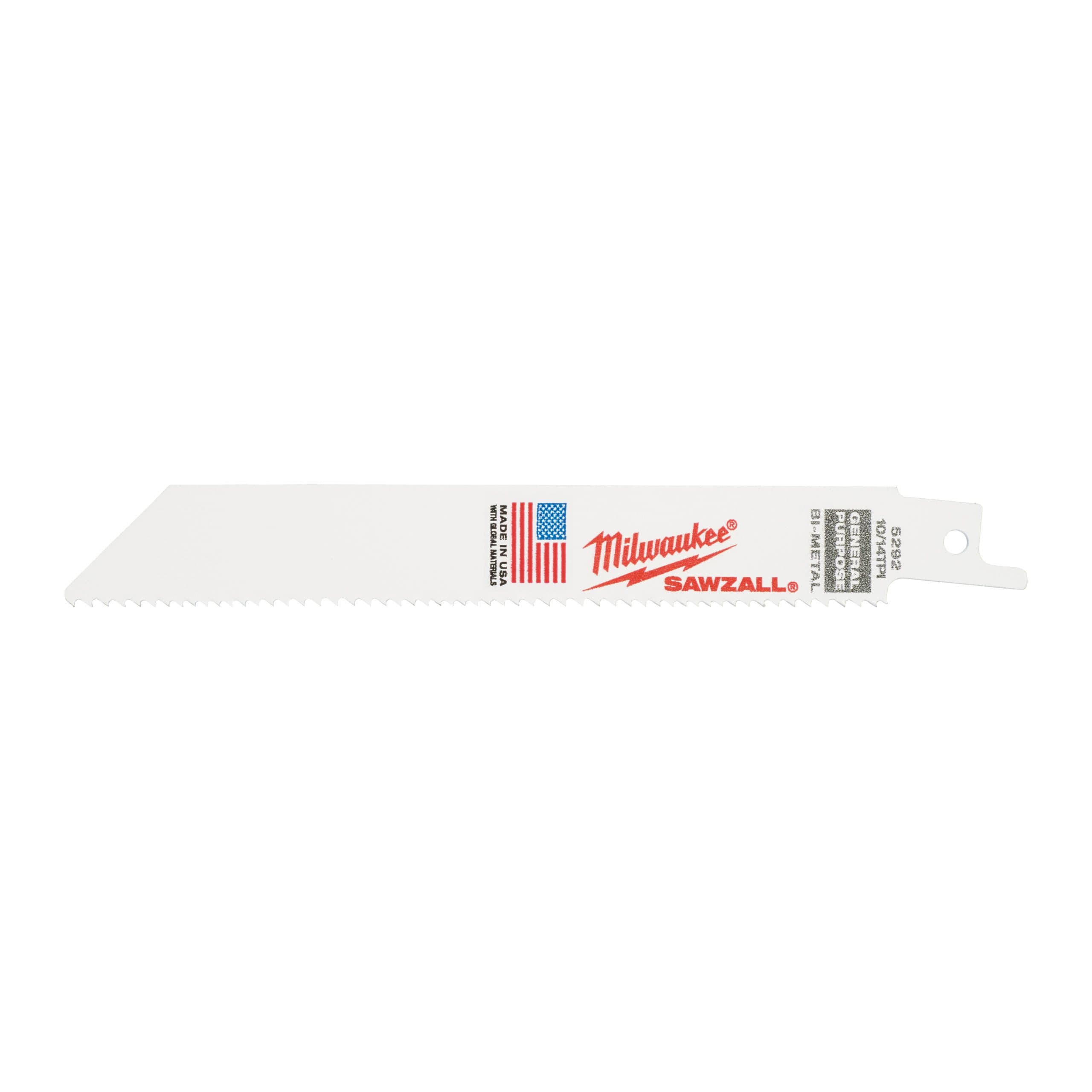 Milwaukee 150mm x 10 / 14 Tpi - 5 pc