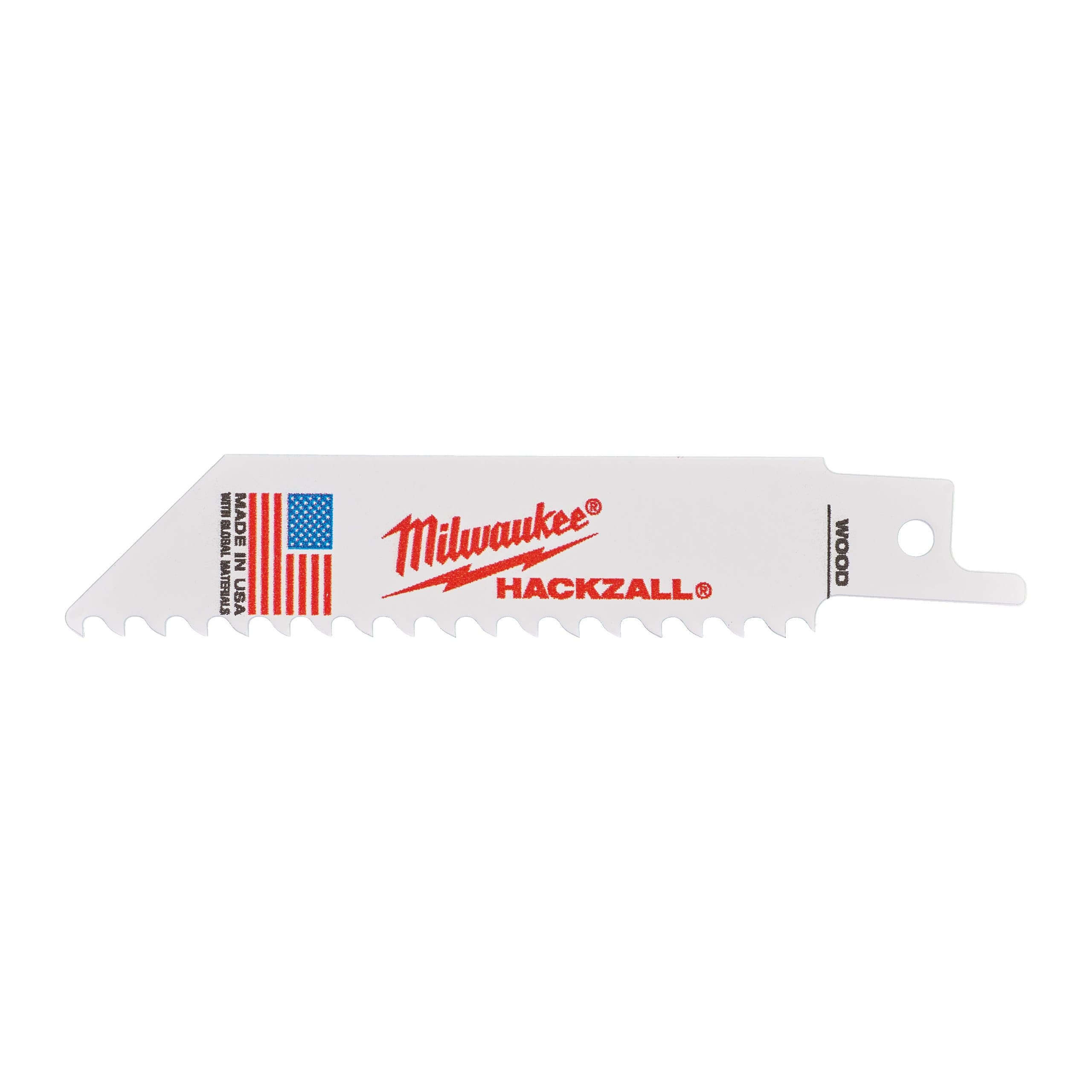 Milwaukee 100mm x 6 Tpi - 5 pc