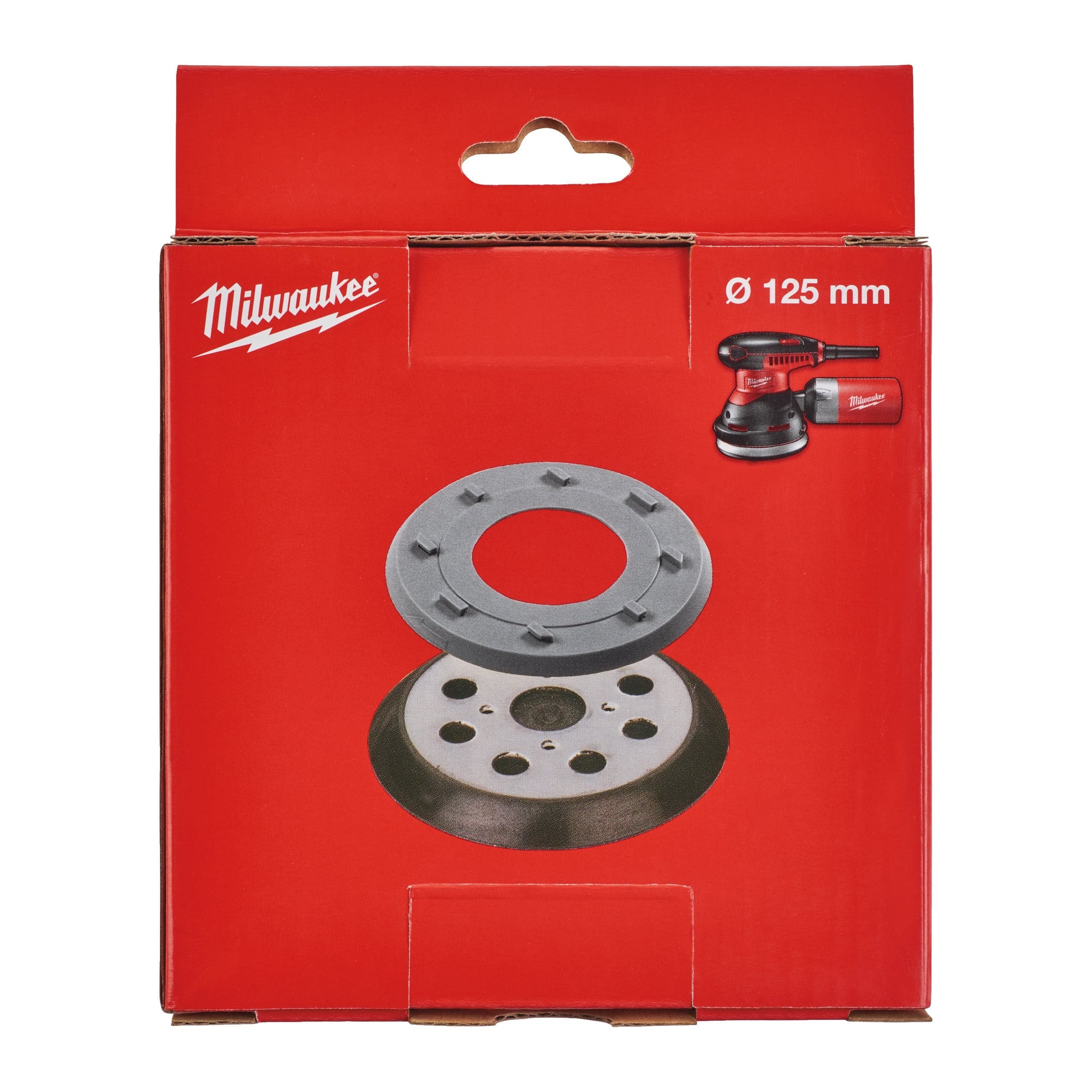 Milwaukee 125 mm 8 Holes - 1 pc