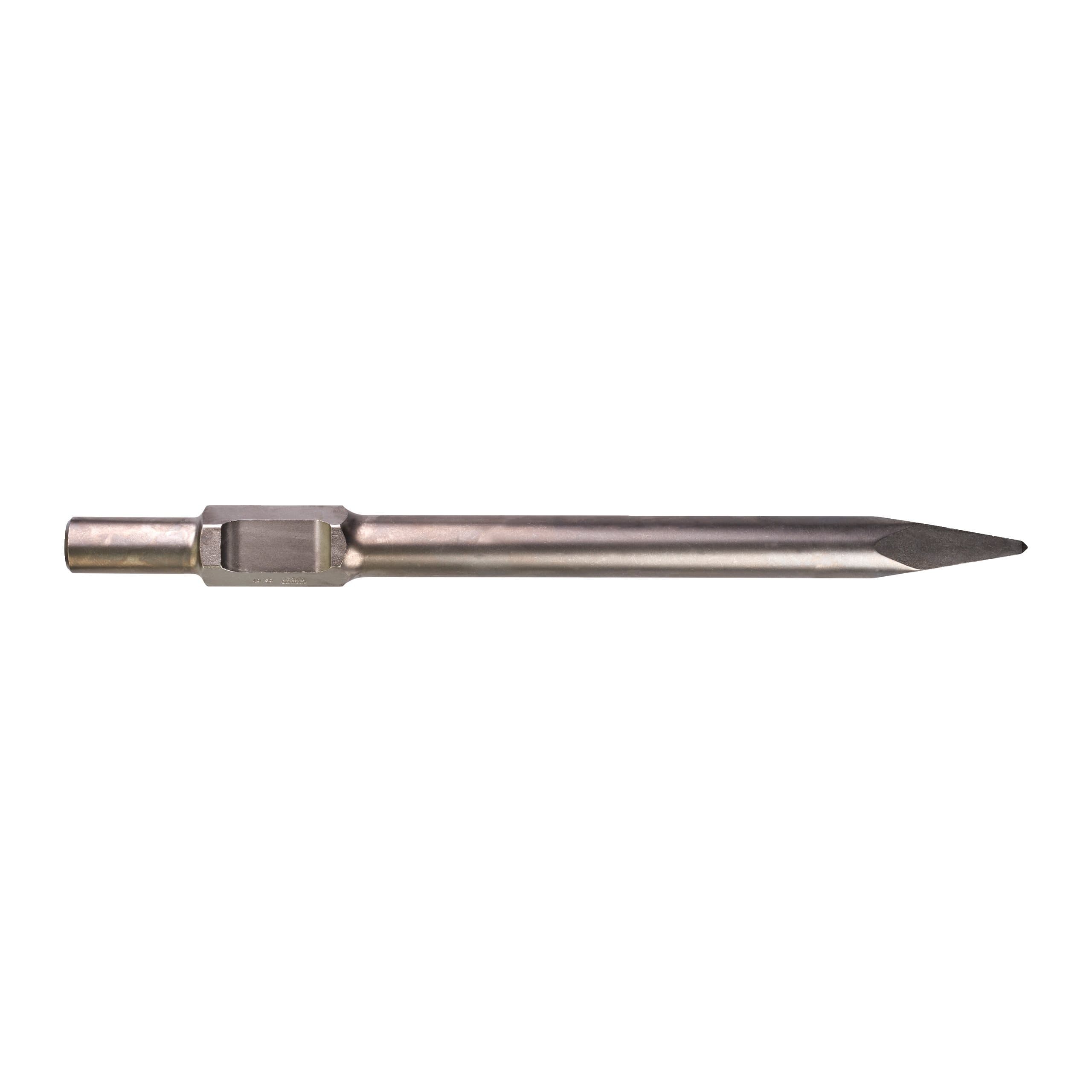 Milwaukee 30 mm Hex 400mm Point Chisel - 1pc