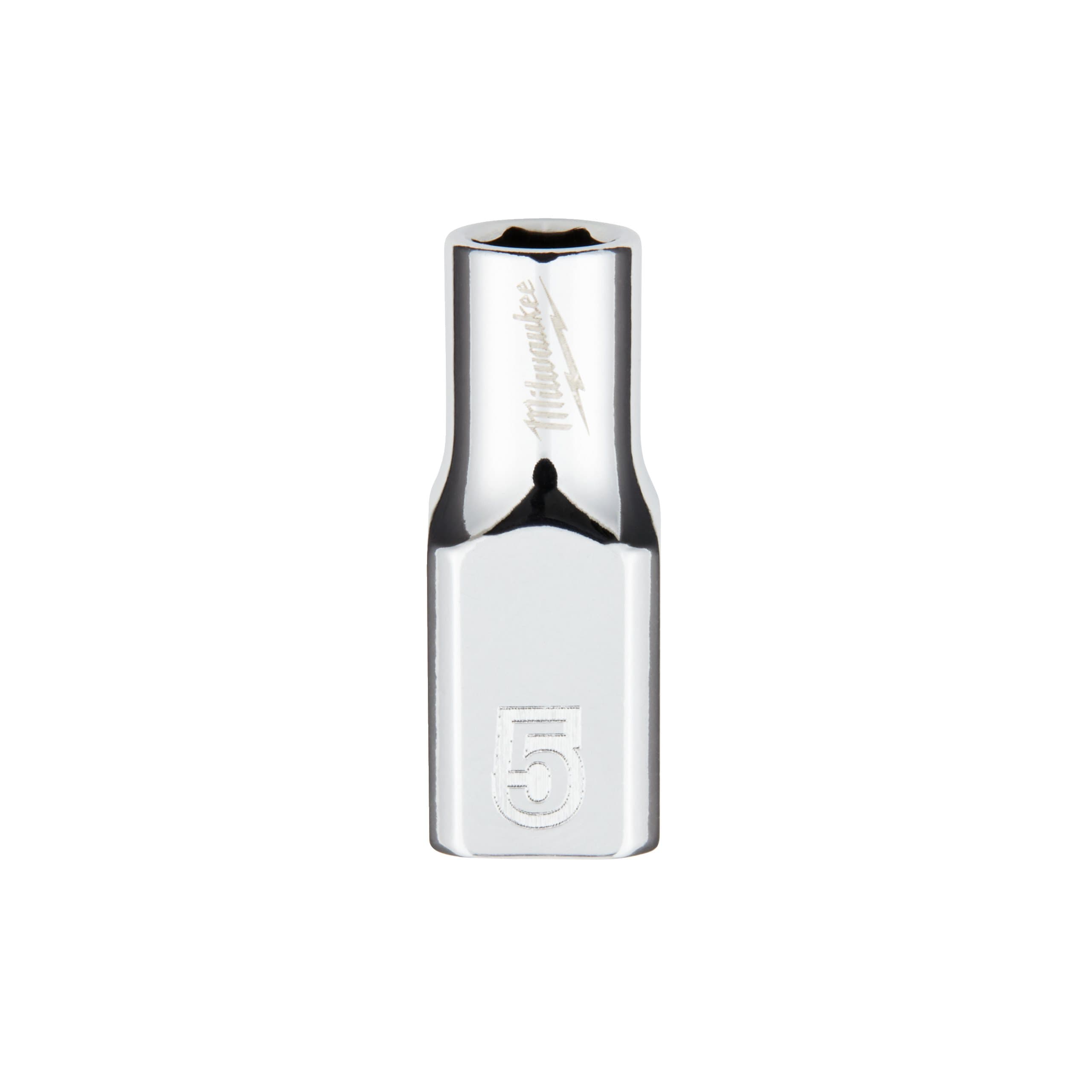 Milwaukee 1/4 Drive Socket - Metric Standard - 5 mm