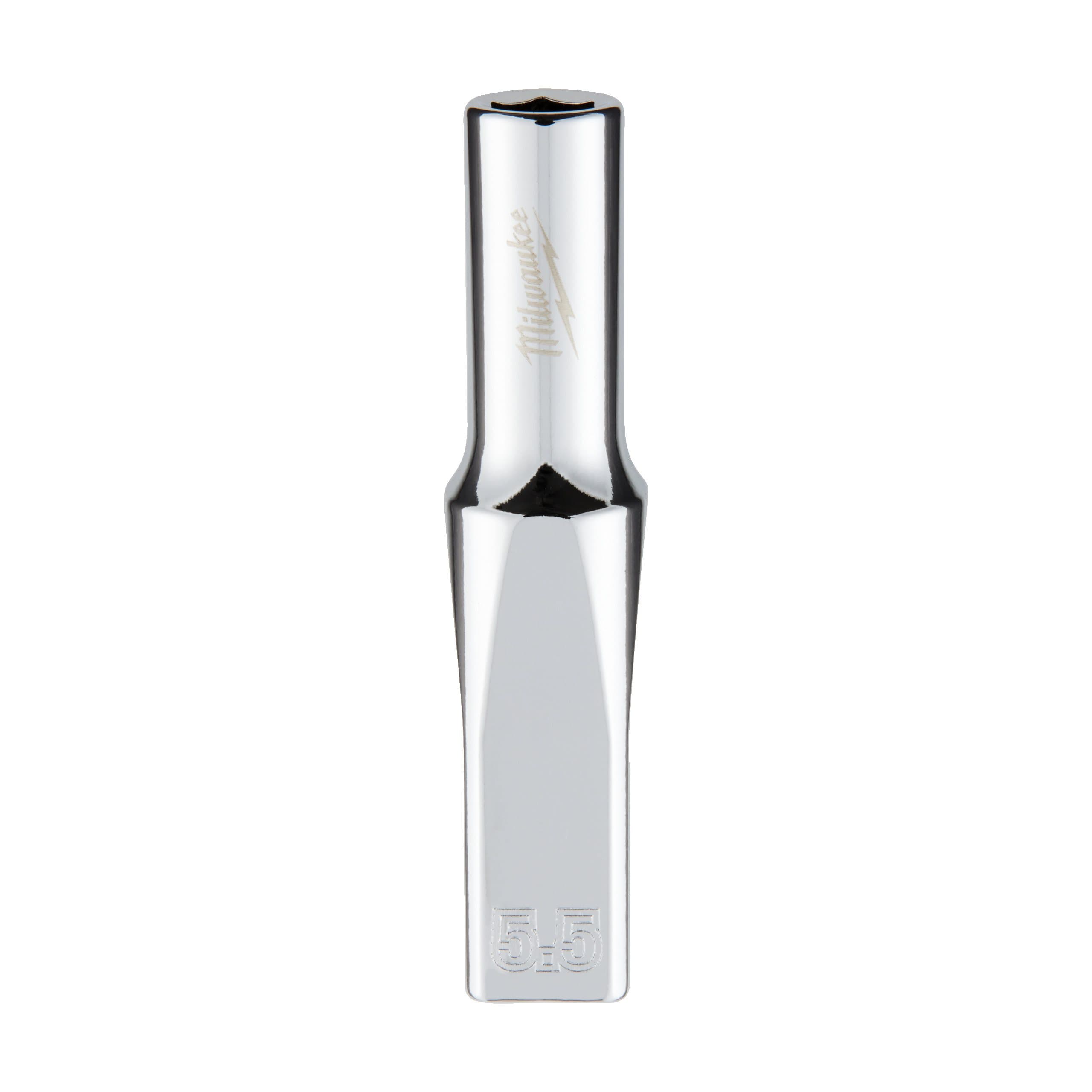 Milwaukee 1/4 Drive Socket - Metric Deep - 5.5 mm