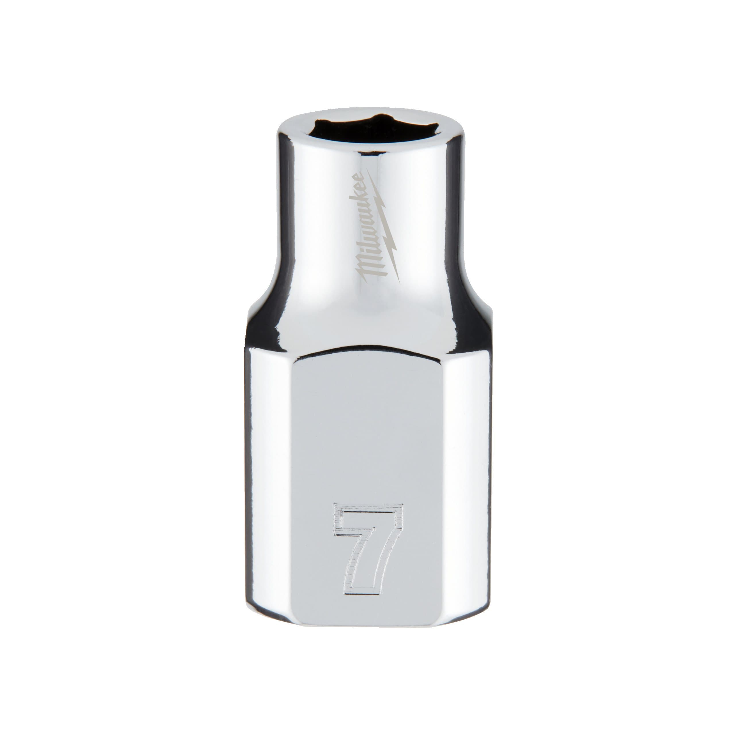 Milwaukee 3/8 Drive Socket - Metric Standard - 7 mm