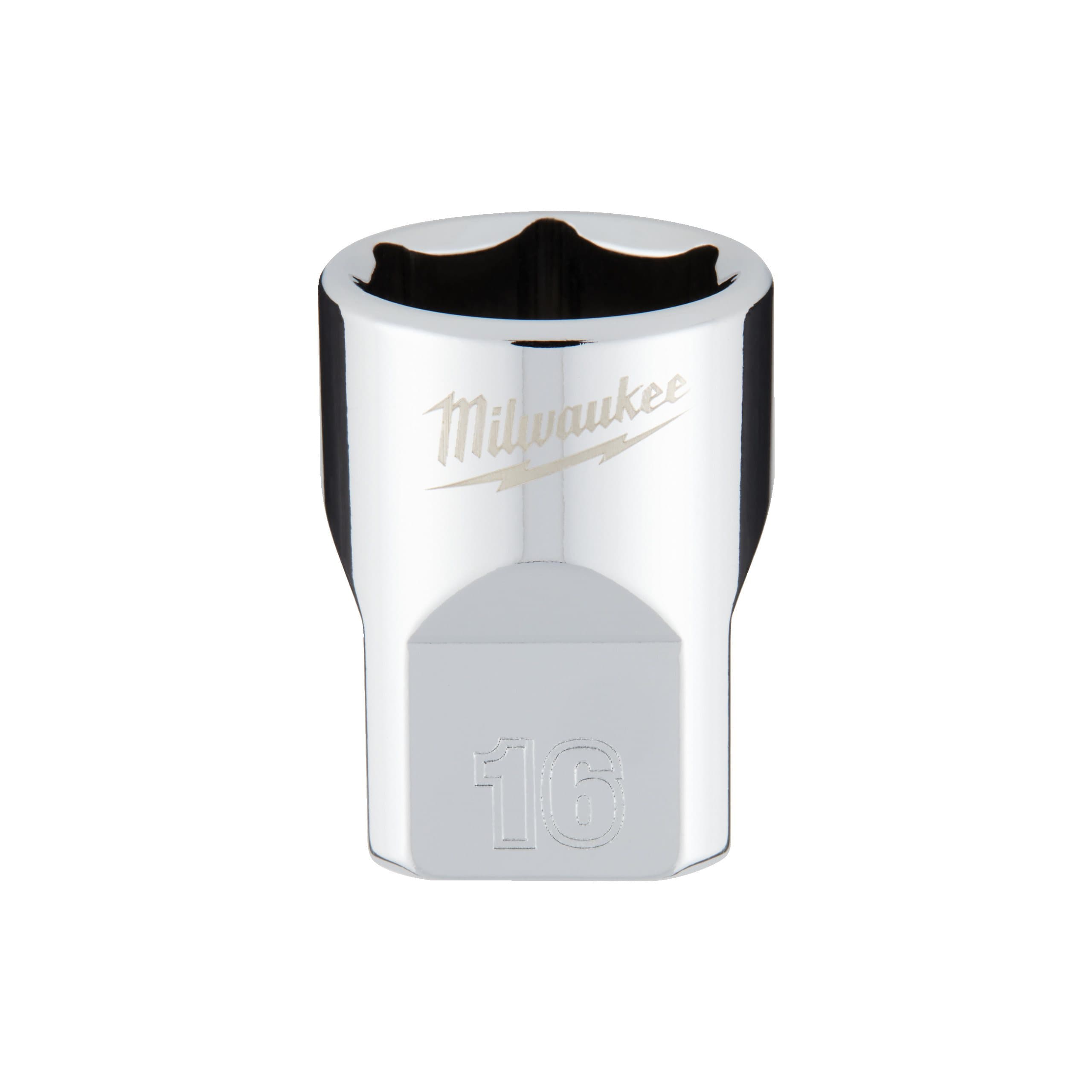 Milwaukee 3/8 Drive Socket - Metric Standard - 16 mm