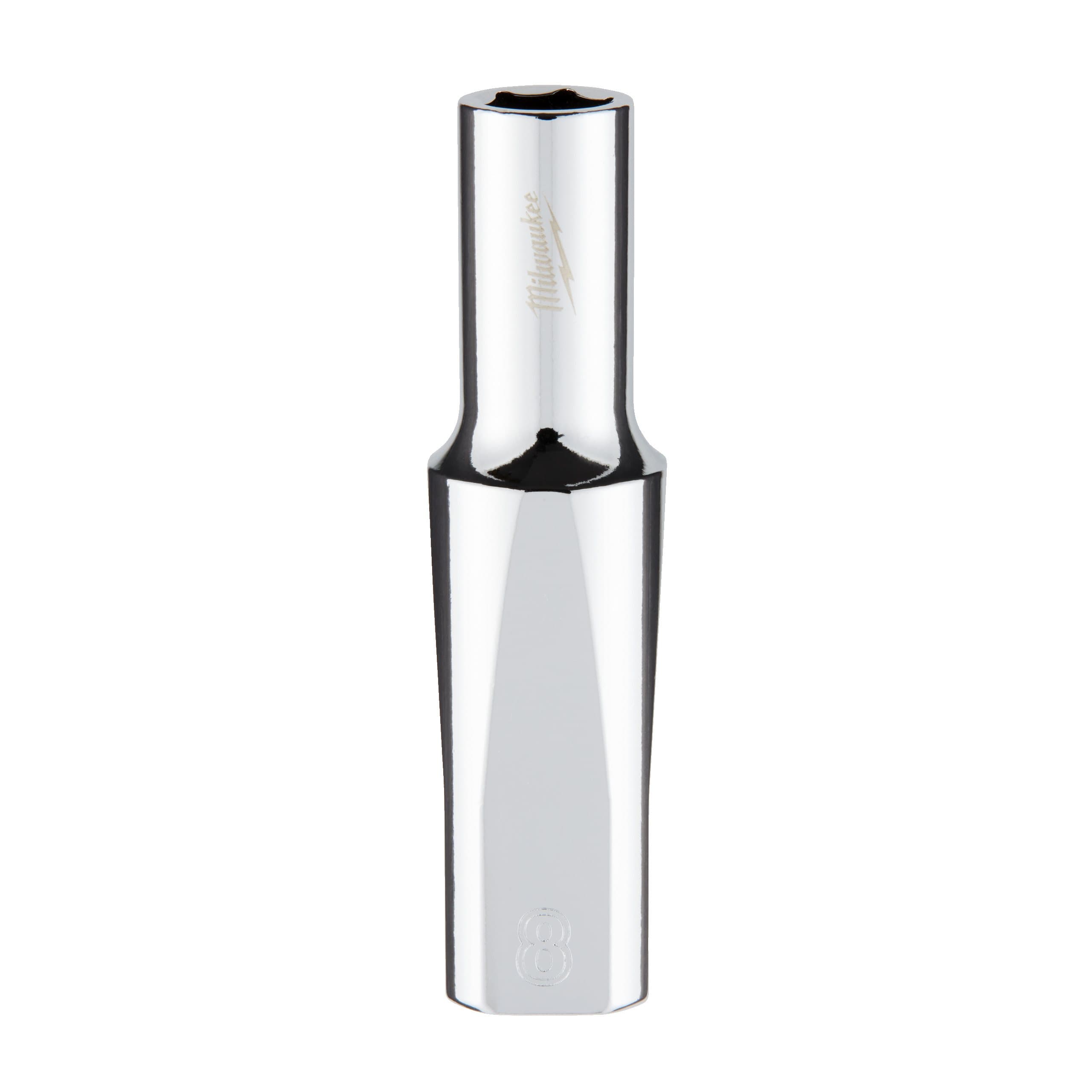 Milwaukee 3/8 Drive Socket - Metric Deep - 8 mm