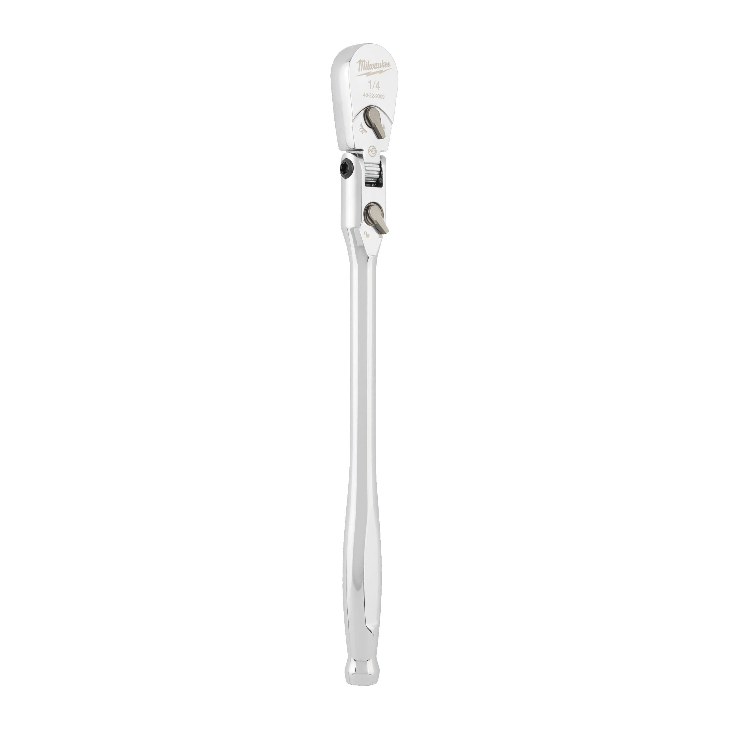 Milwaukee 1/4" Drive Long Flex Head Ratchet