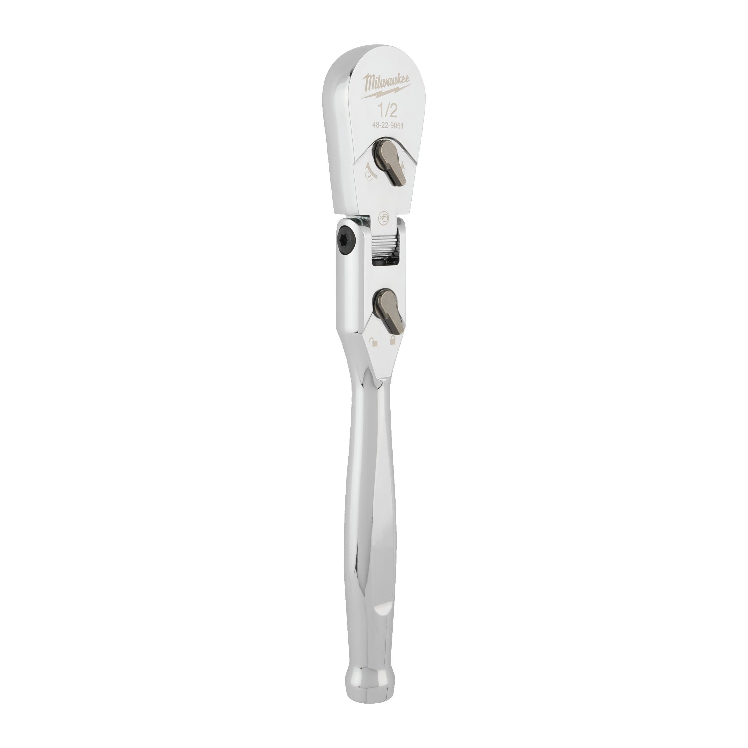 Milwaukee 1/2" Drive Flex Head Ratchet