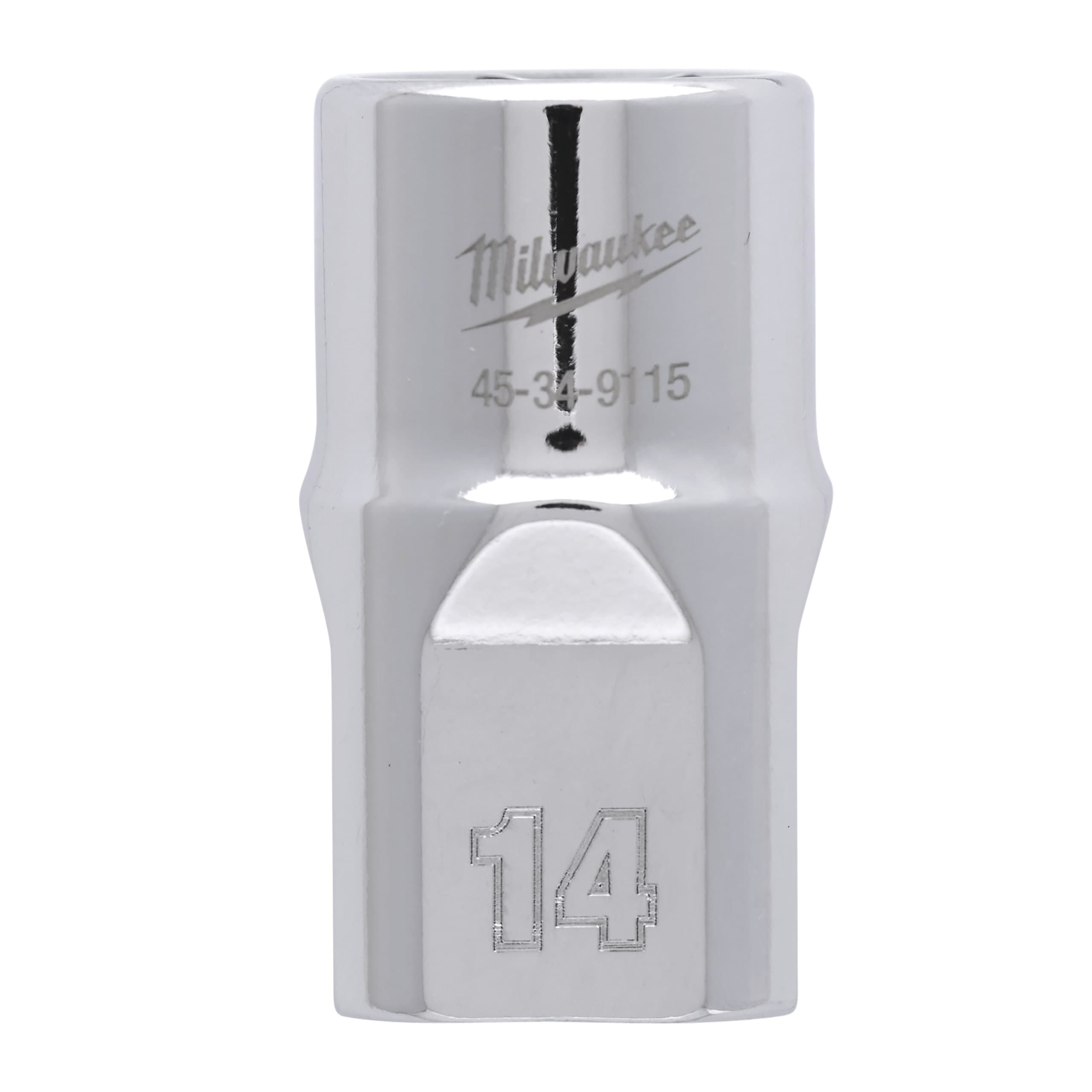 Milwaukee 1/2 Drive Socket Metric Standard - 14 mm