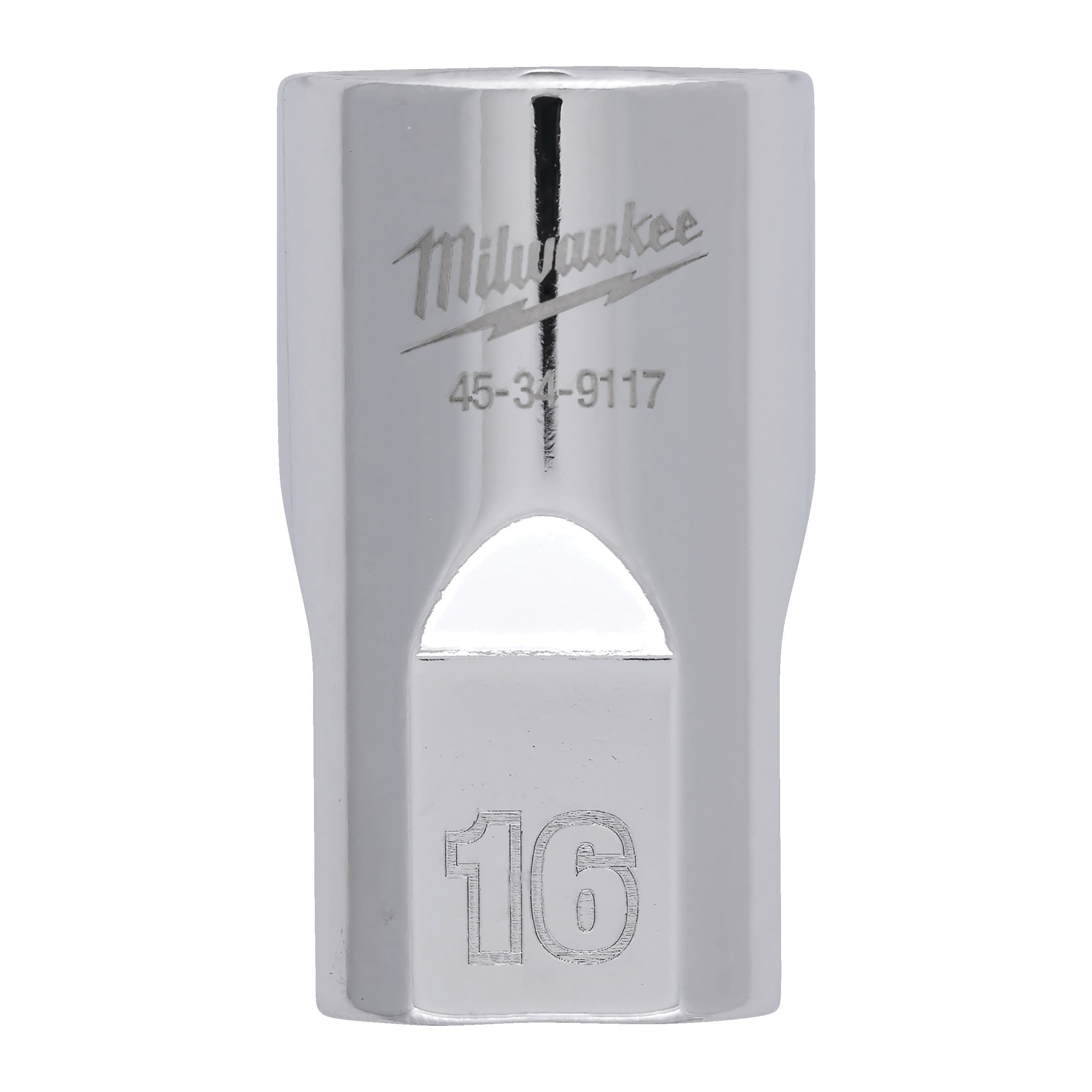 Milwaukee 1/2 Drive Socket Metric Standard - 16 mm