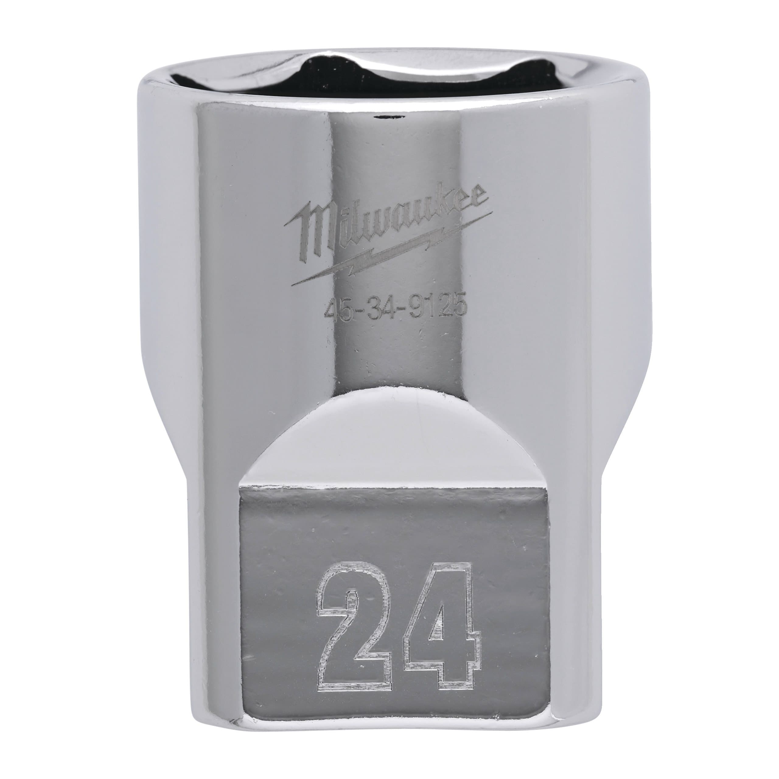 Milwaukee 1/2 Drive Socket Metric Standard - 24 mm