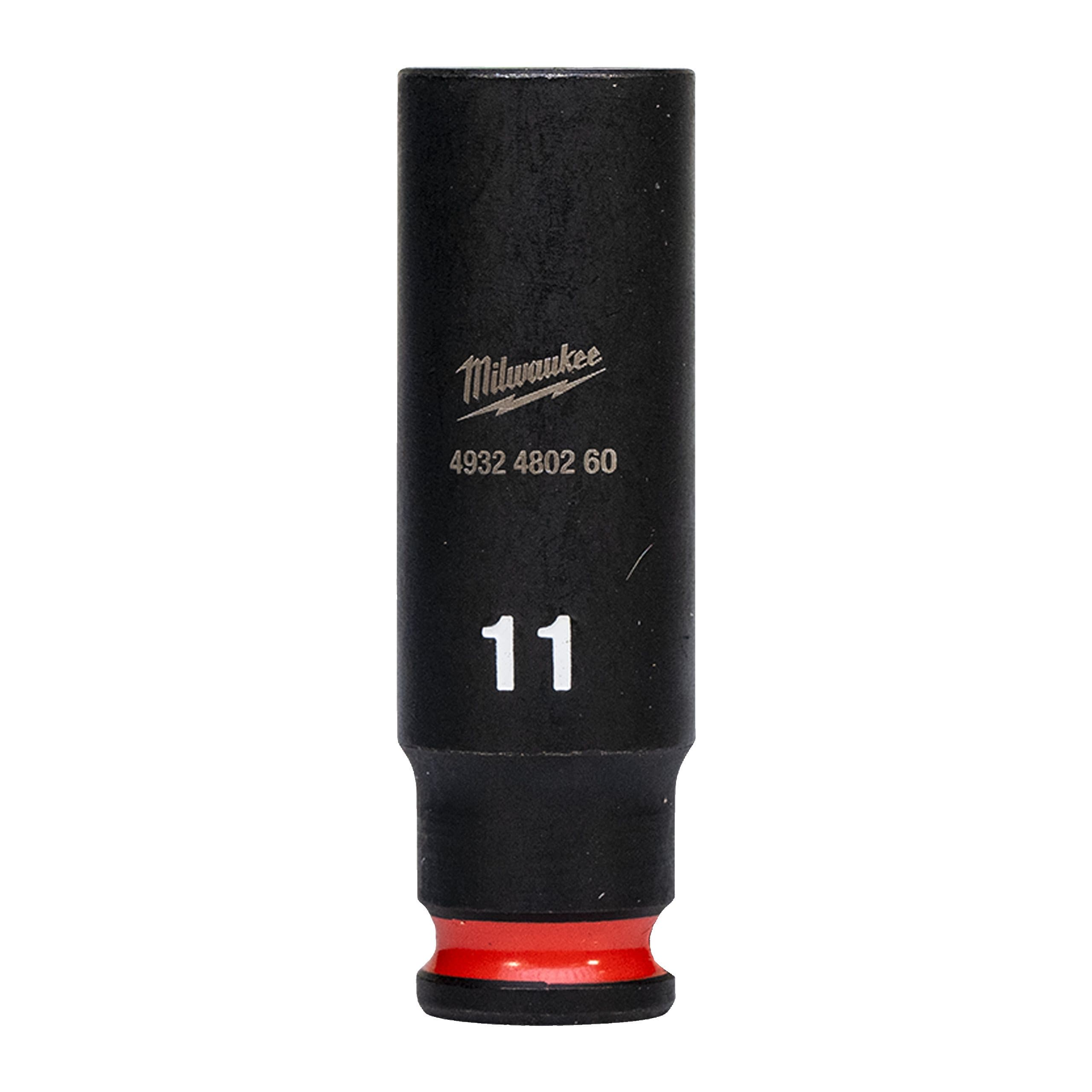 Milwaukee 11 mm 1/4" impact socket deep - 1 pc
