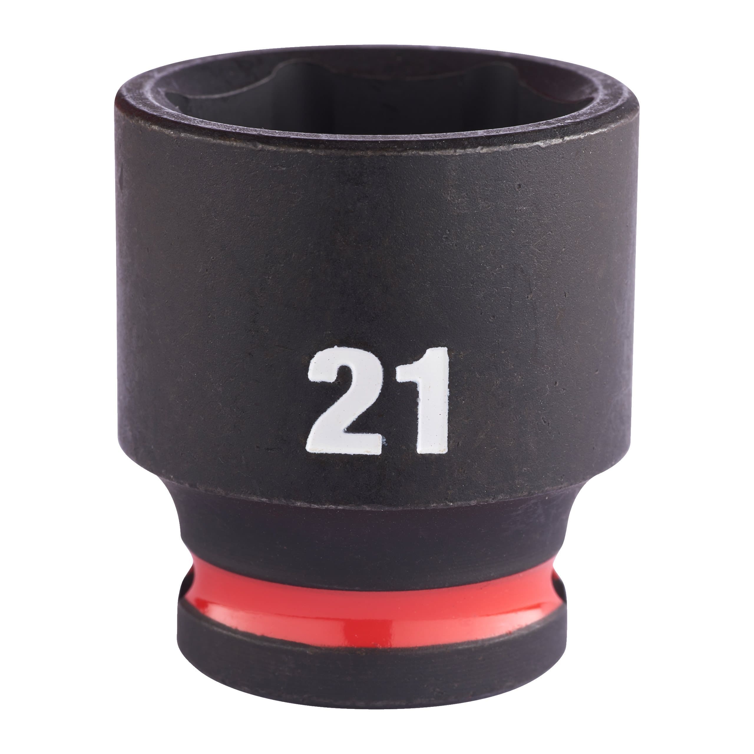 Milwaukee 21 mm 3/8" impact socket STD - 1 pc