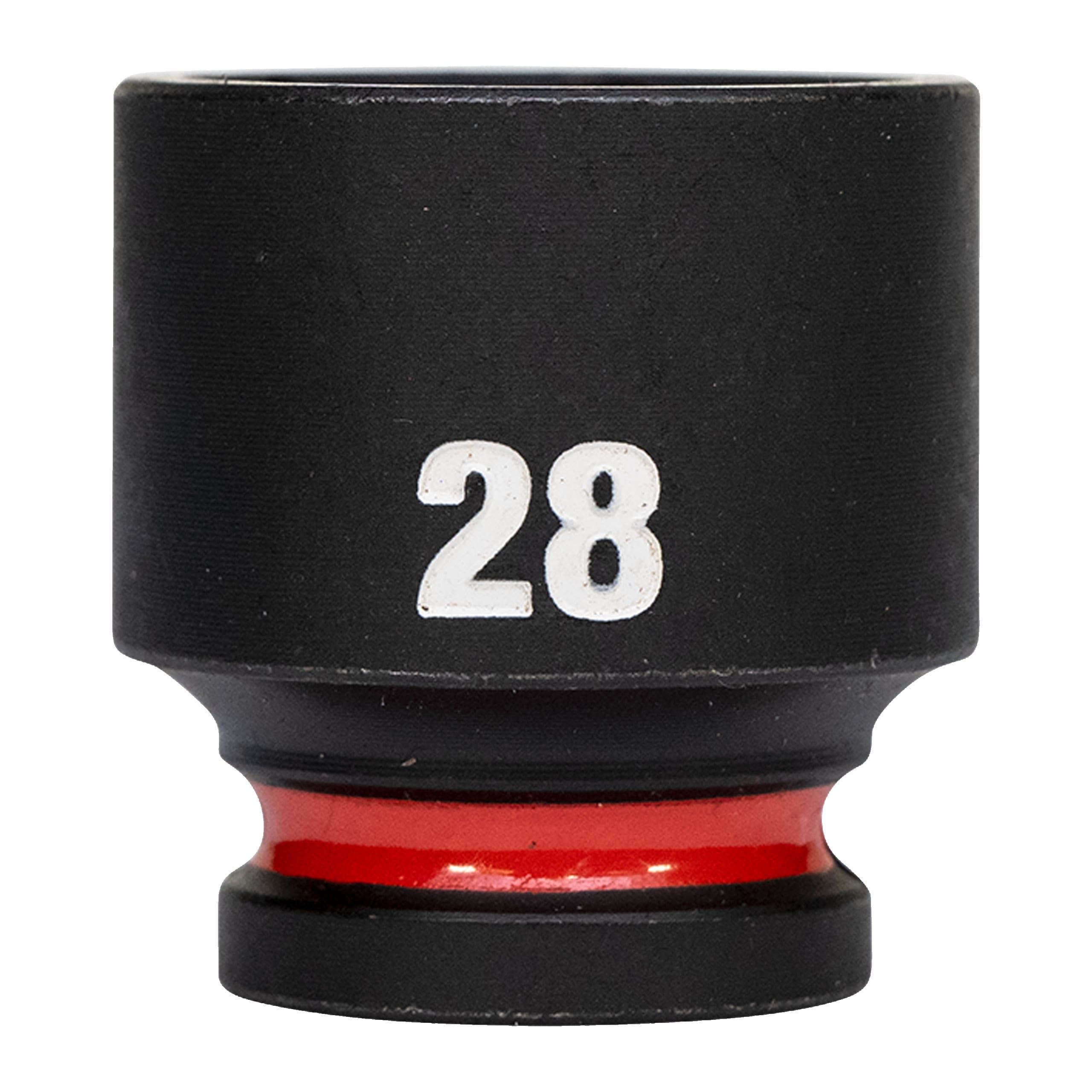 Milwaukee 28 mm 1/2" impact socket STD - 1pc