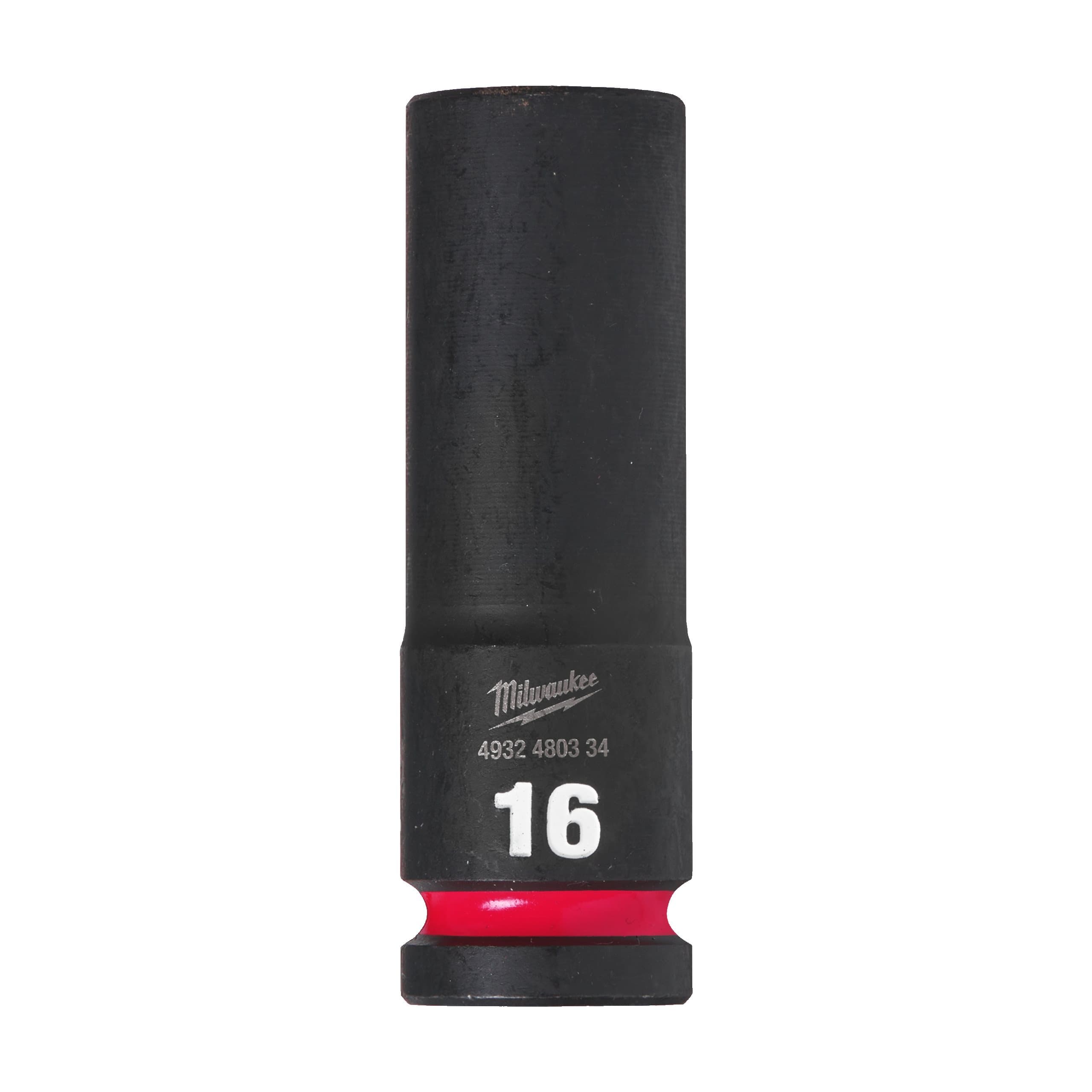 Milwaukee 16 mm 1/2" impact socket deep - 1pc